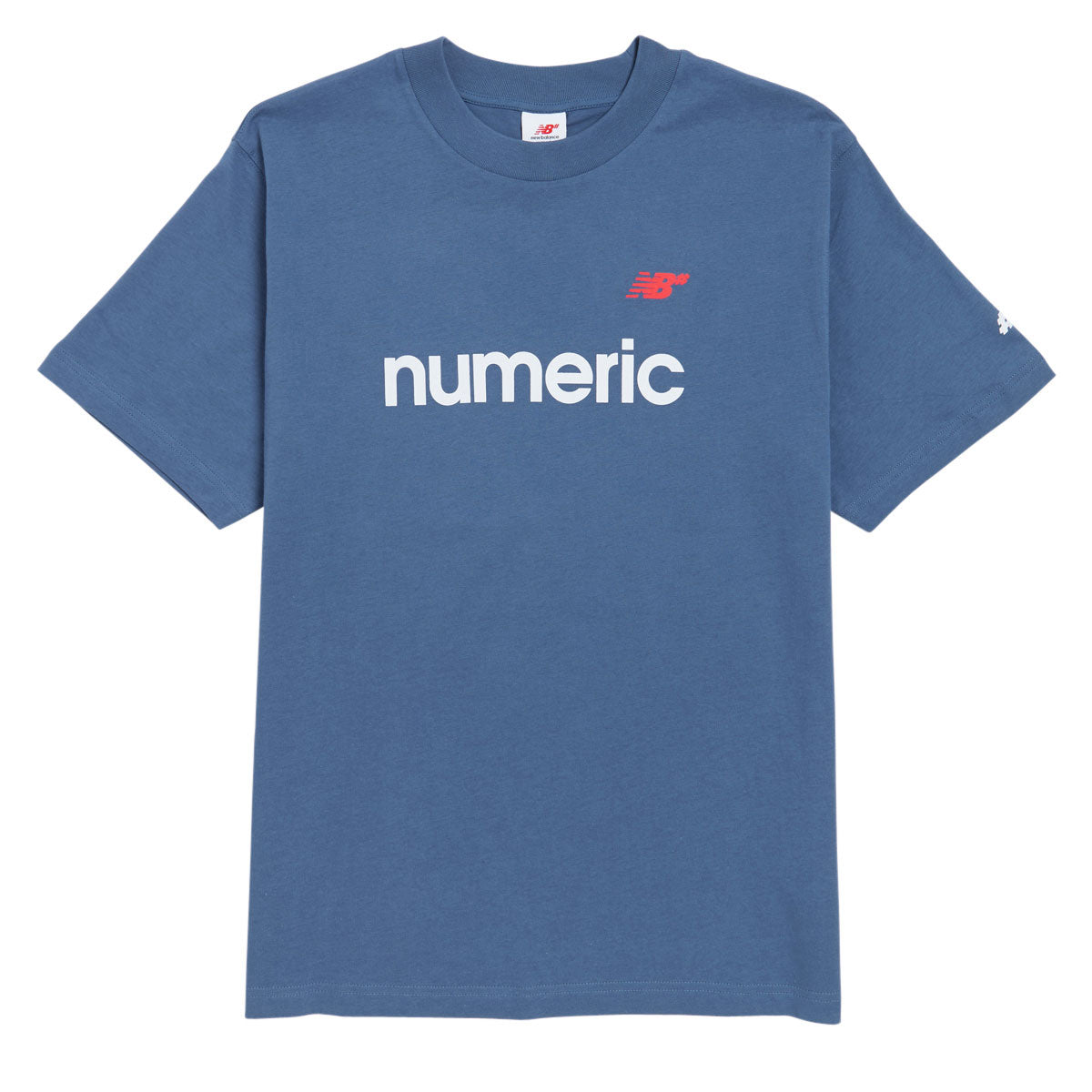 New Balance Numeric Linear Logo T-Shirt - Magic Blue image 1