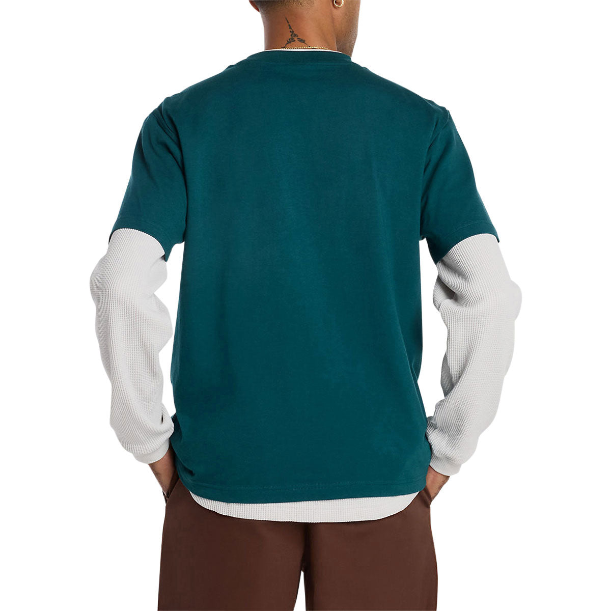 New Balance Numeric Linear Logo T-Shirt - Medusa Green image 3