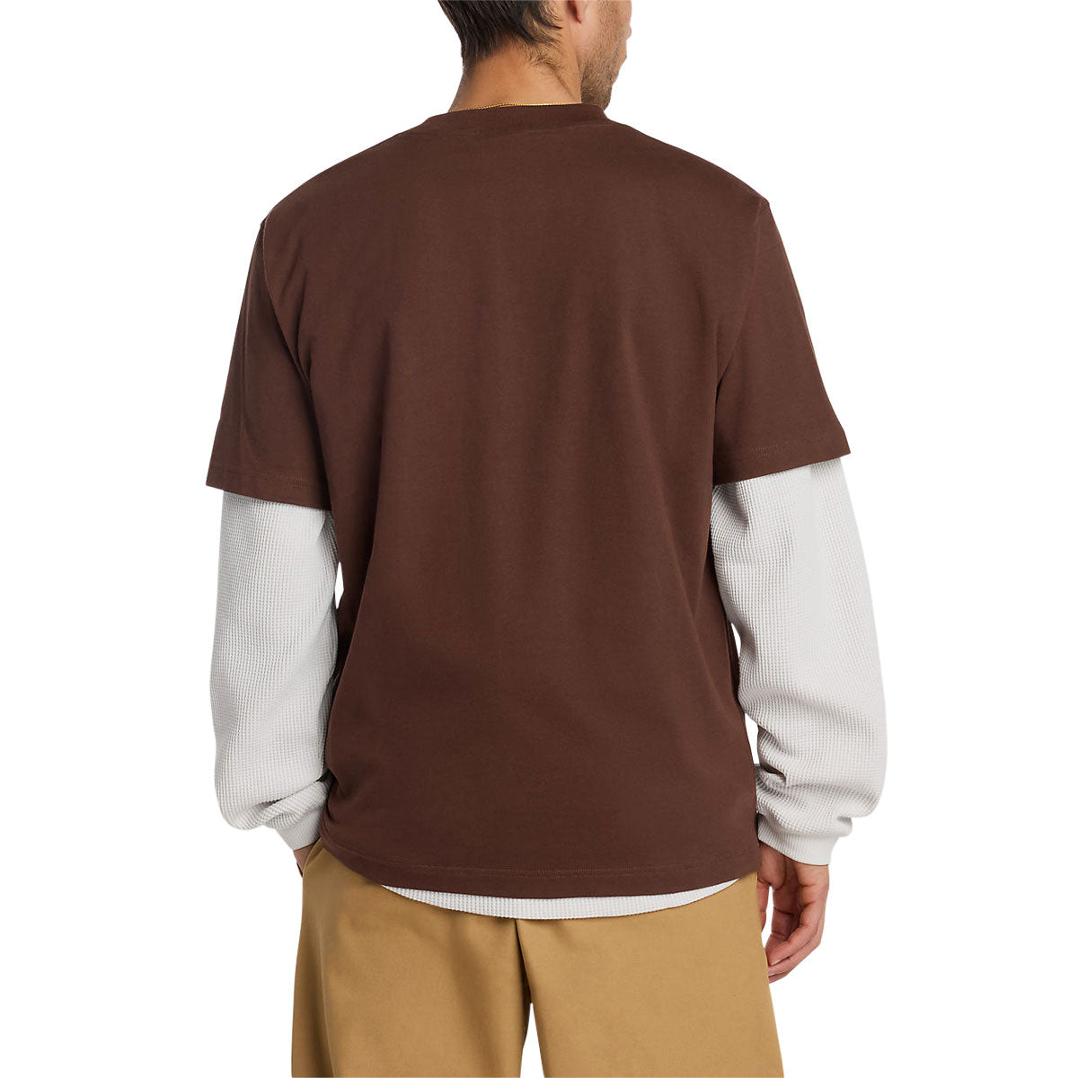 New Balance Numeric Stacked Graphic T-Shirt - Pumpernickel image 3