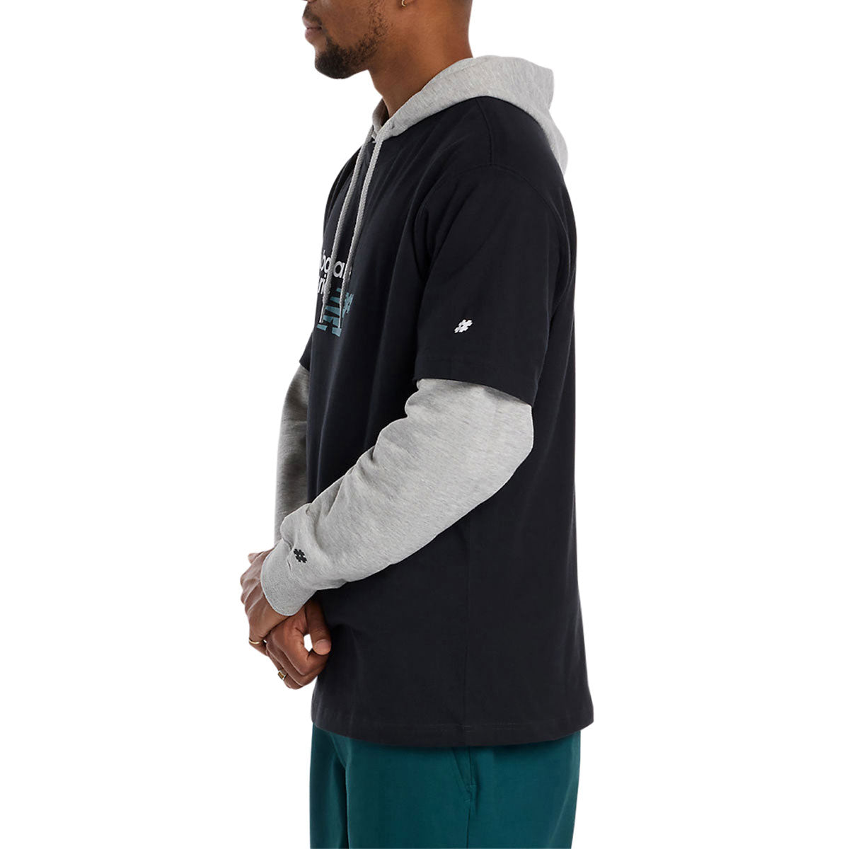 New Balance Numeric Stacked Graphic T-Shirt - Black Multi image 4