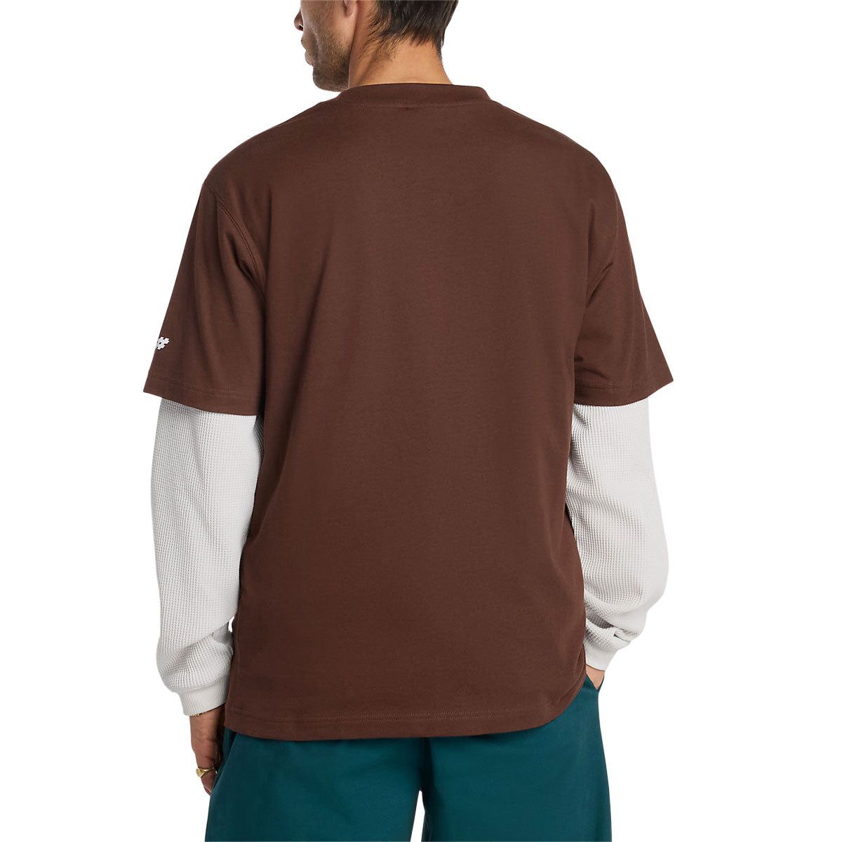New Balance Numeric Small Logo T-Shirt - Pumpernickel image 3