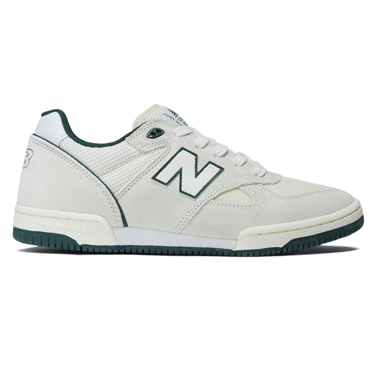 New Balance 600 Tom Knox Shoes - Sea Salt/Forest image 1