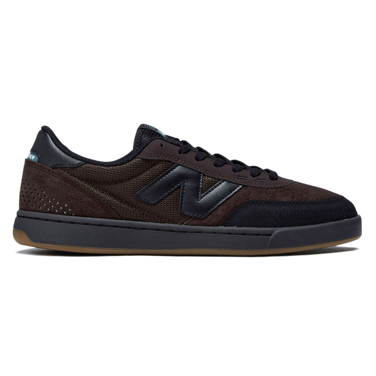 New Balance 440 V2 Shoes - Dark Brown/Black image 1