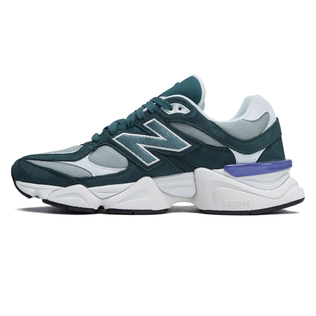New Balance 9060 Shoes - New Spruce/Electric Indigo image 2
