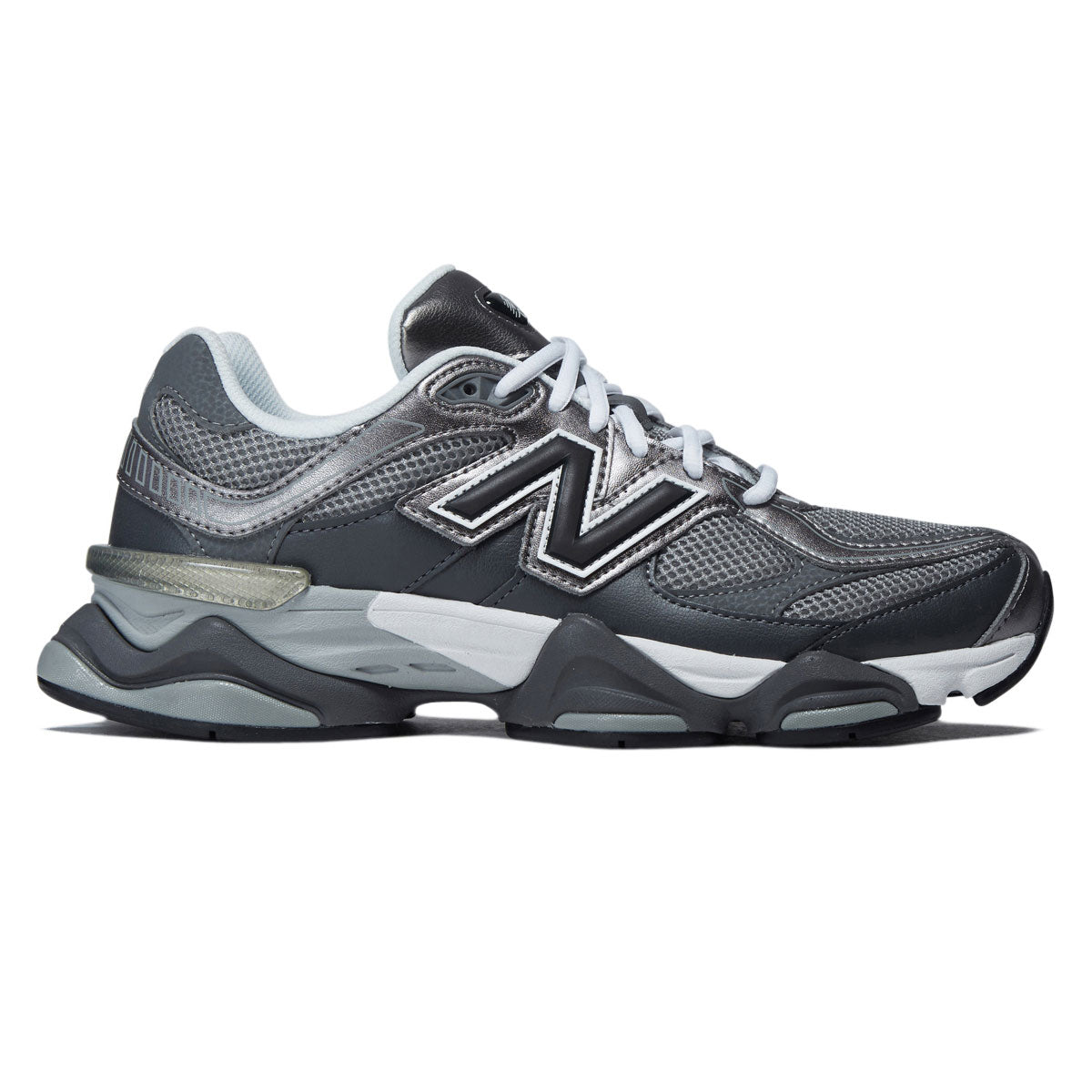 New Balance 9060 Shoes - Magnet/Faded Black image 1