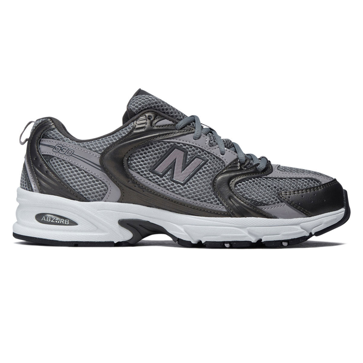 New Balance 530 Shoes - Black Metallic/Truffle Salt image 1