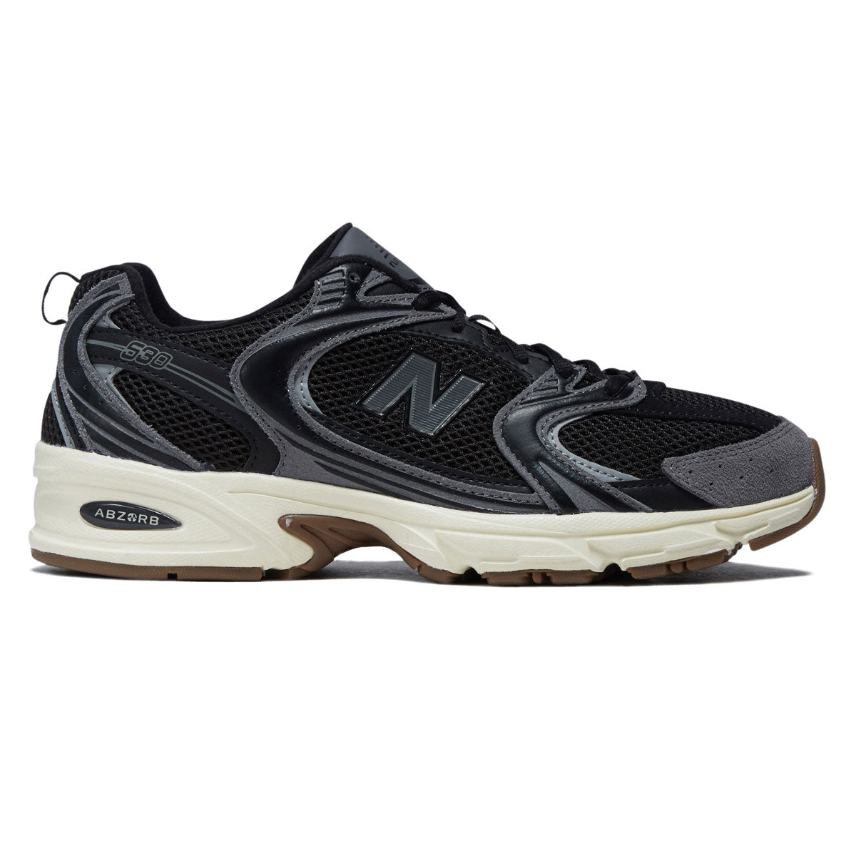 New Balance 530 Shoes - Black/Castlerock image 1