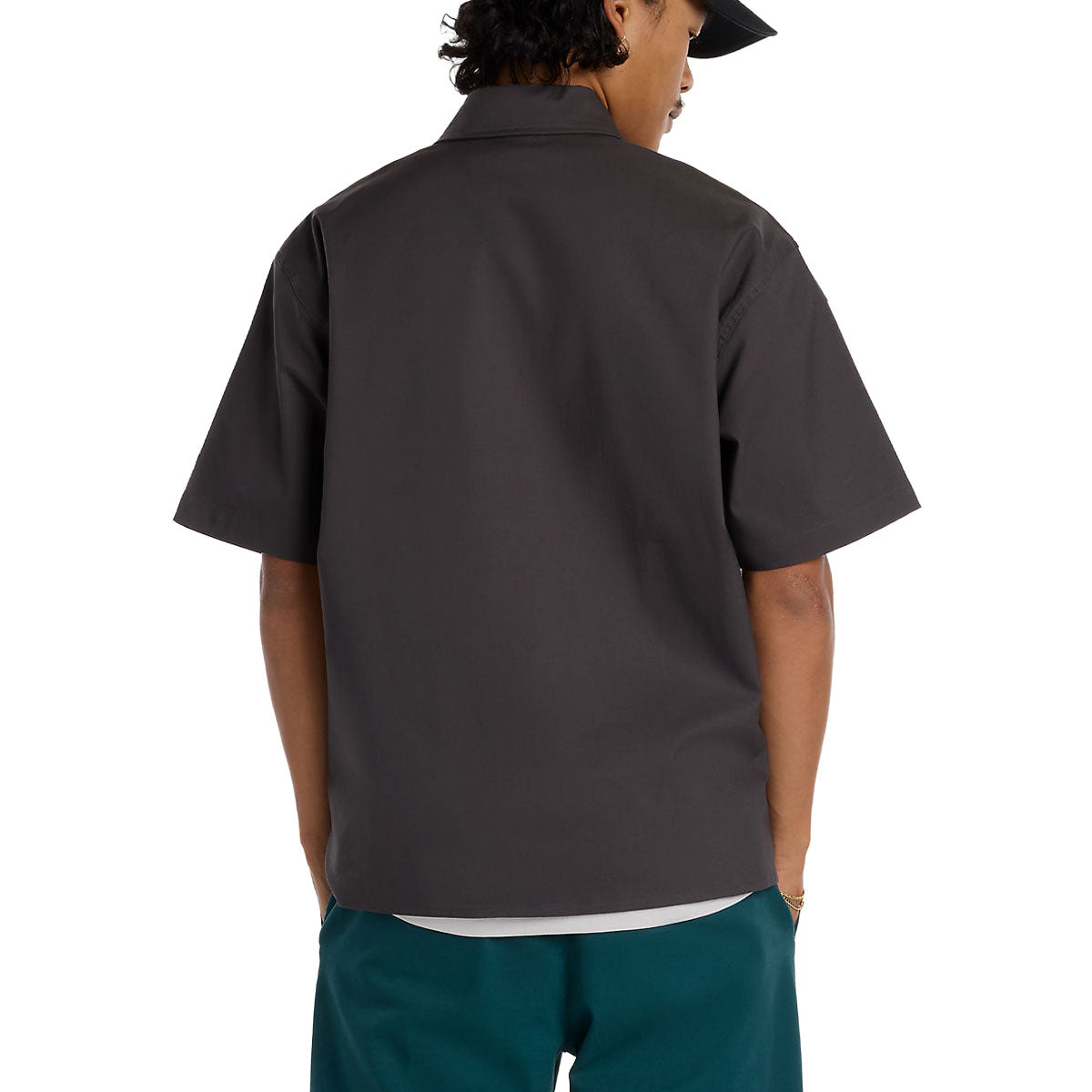 New Balance Numeric Button Up Shirt - Faded Black image 2