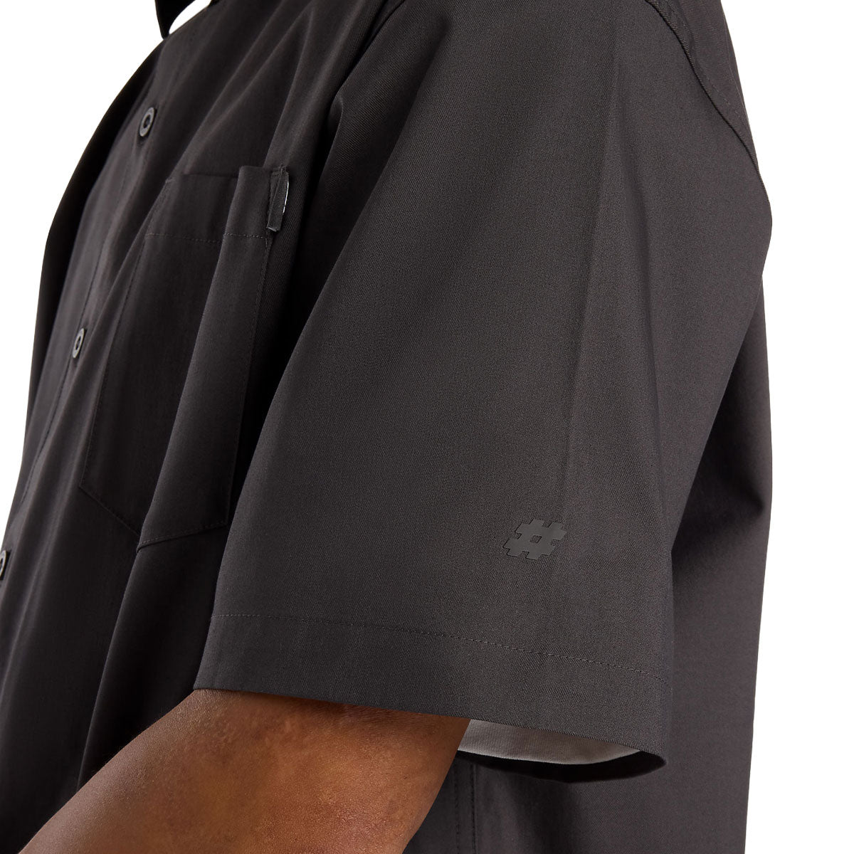 New Balance Numeric Button Up Shirt - Faded Black image 4