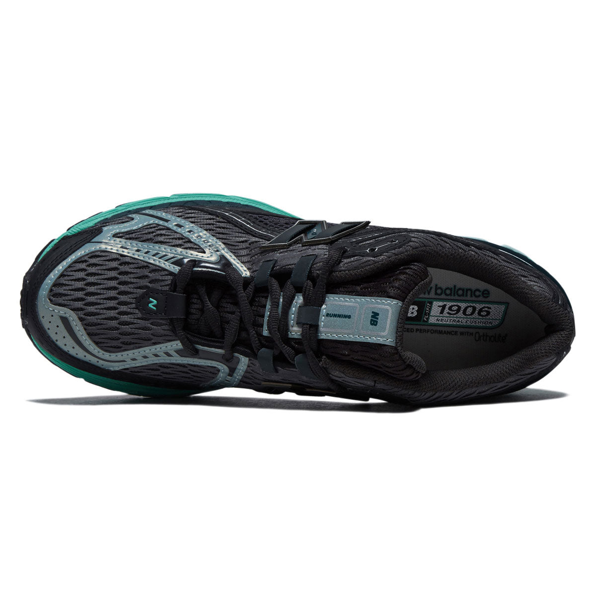 New Balance 1906R Shoes - Black Metallic/Deep End image 2