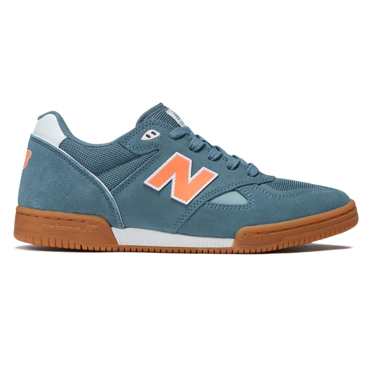 New Balance 600 Tom Knox Shoes - Saltwater/Orange image 1