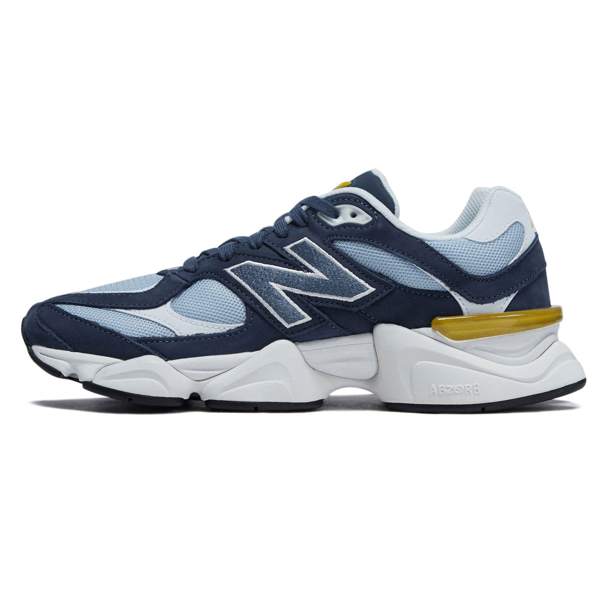 New Balance 9060 Shoes - Vintage Indigo/Apollo Gold image 2