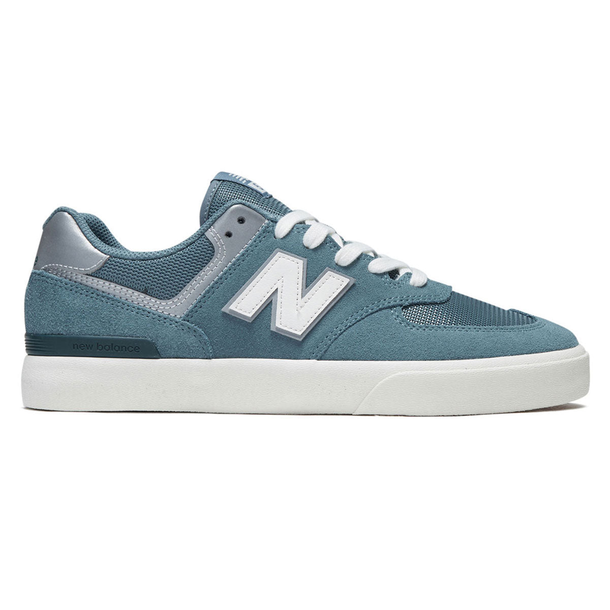 New Balance 574 Vulc Wide Shoes - Saltwater/White image 1