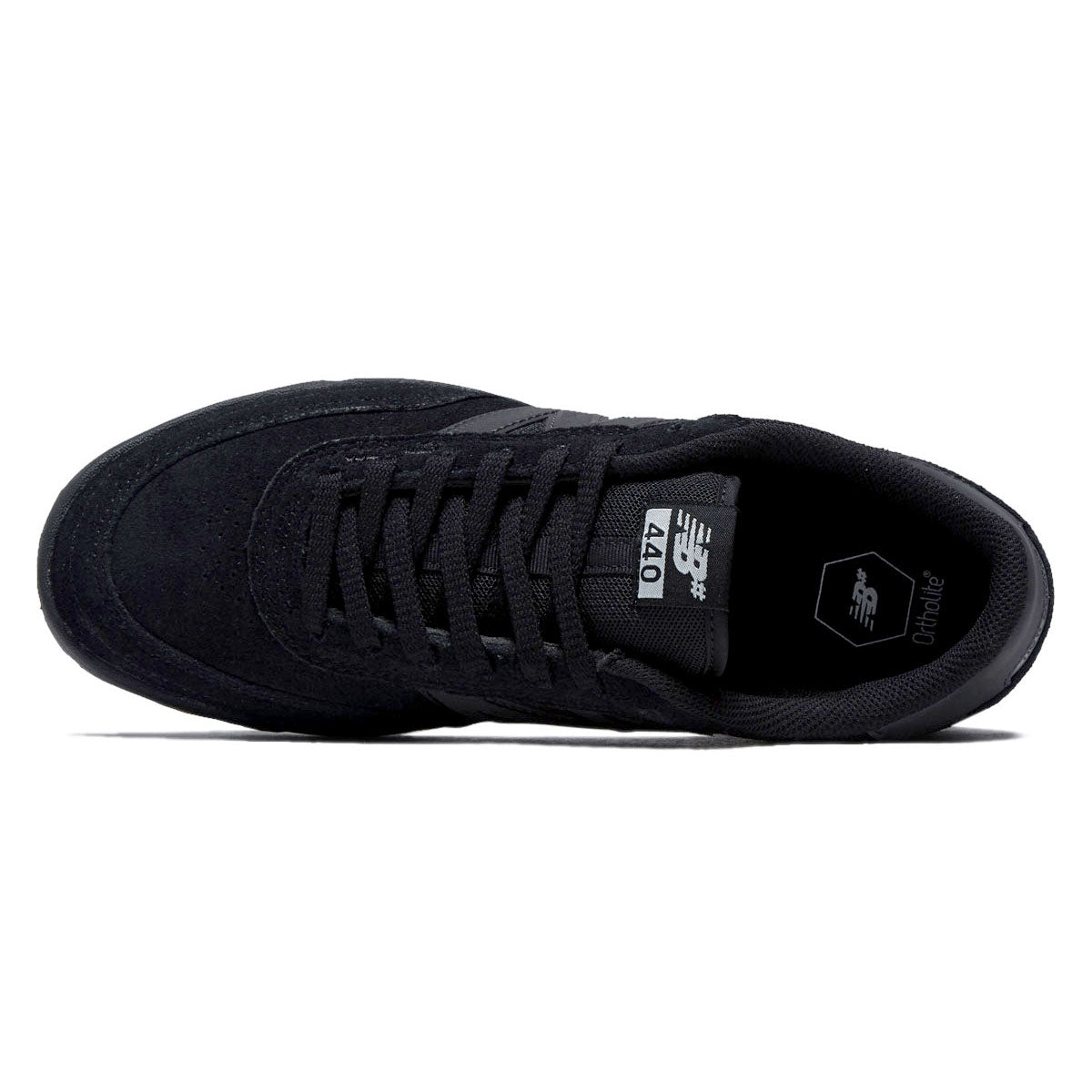 New Balance 440 V2 Wide Shoes - Black/Black II image 3