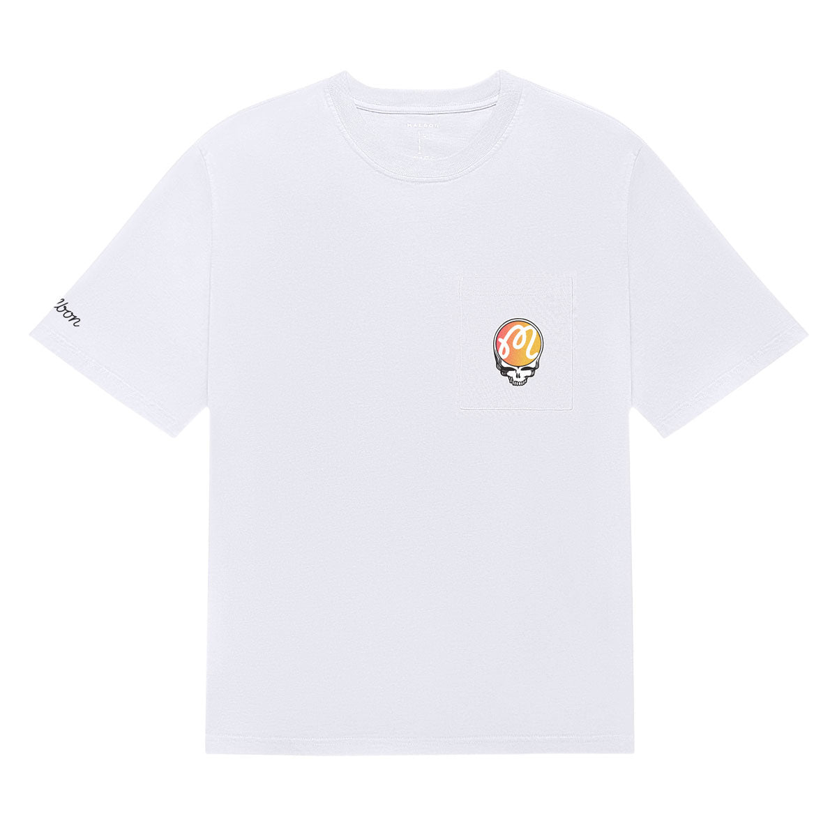 Malbon x Grateful Dead Bermuda Foundation T-Shirt - White image 1