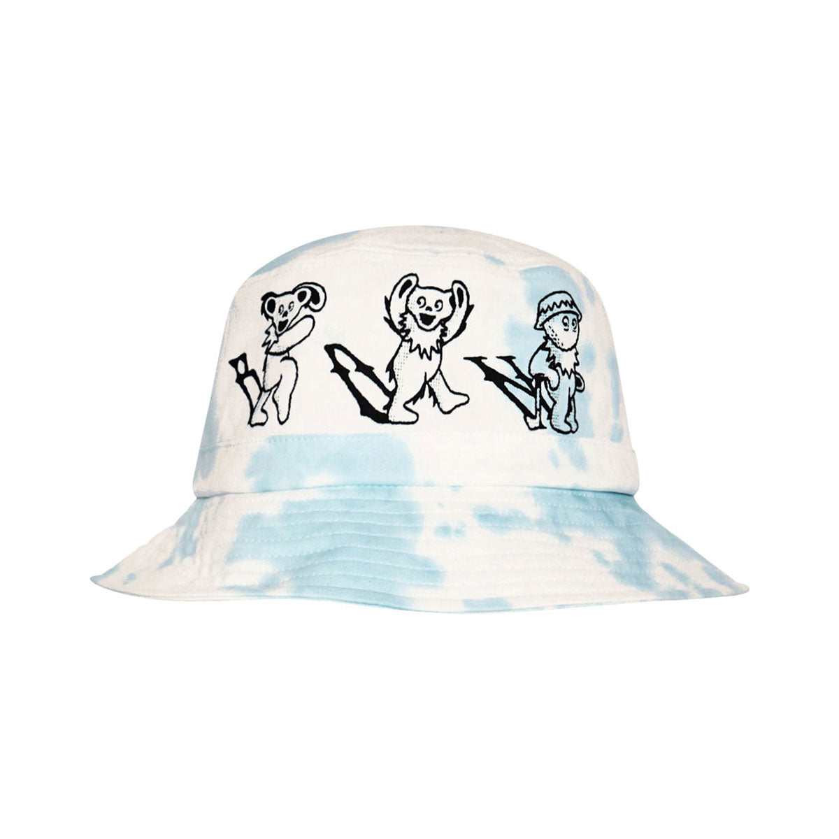 Malbon x Grateful Dead Alphabet Bucket Hat - Light Blue image 2