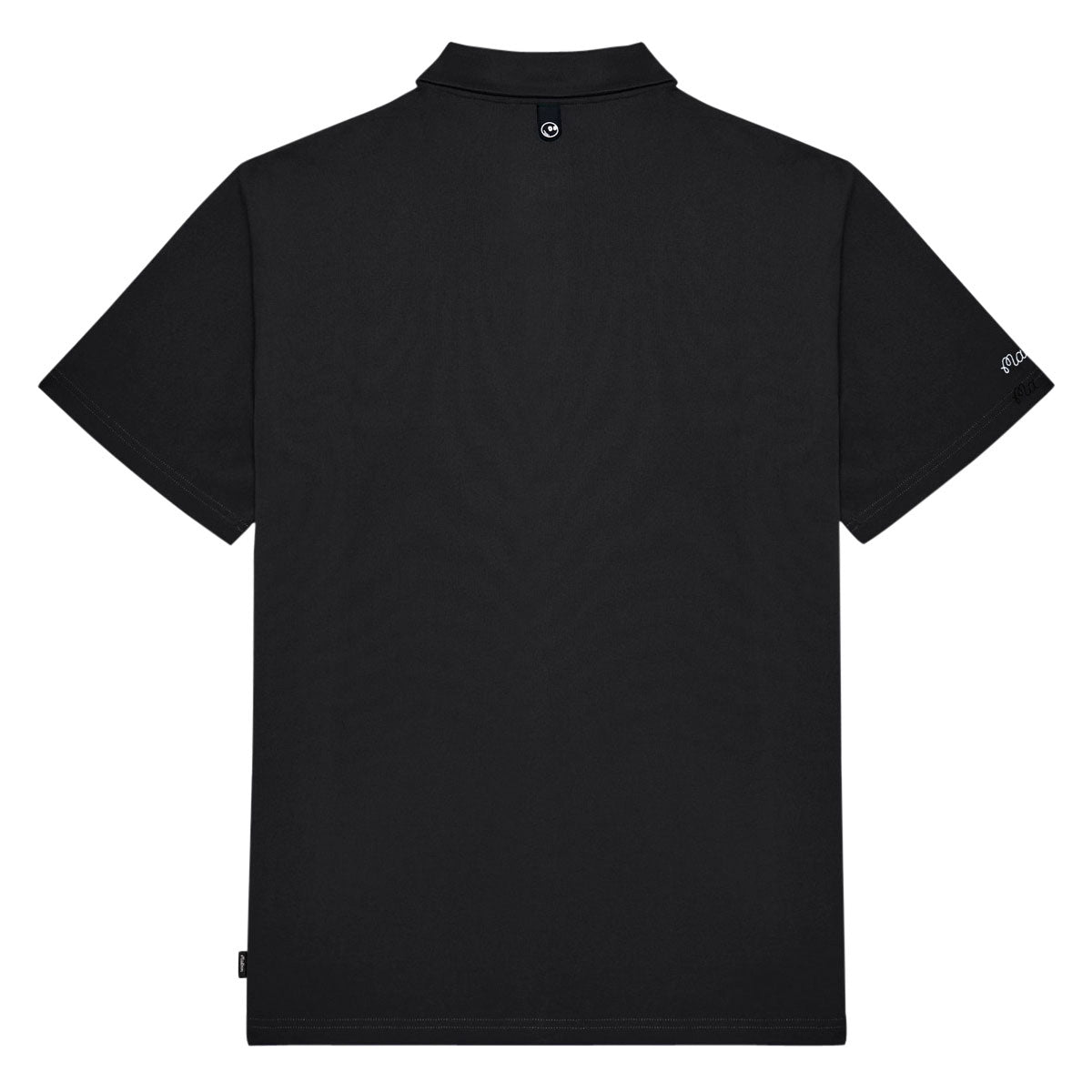 Malbon x Grateful Dead Fairway Stealie Polo Shirt - Black image 4