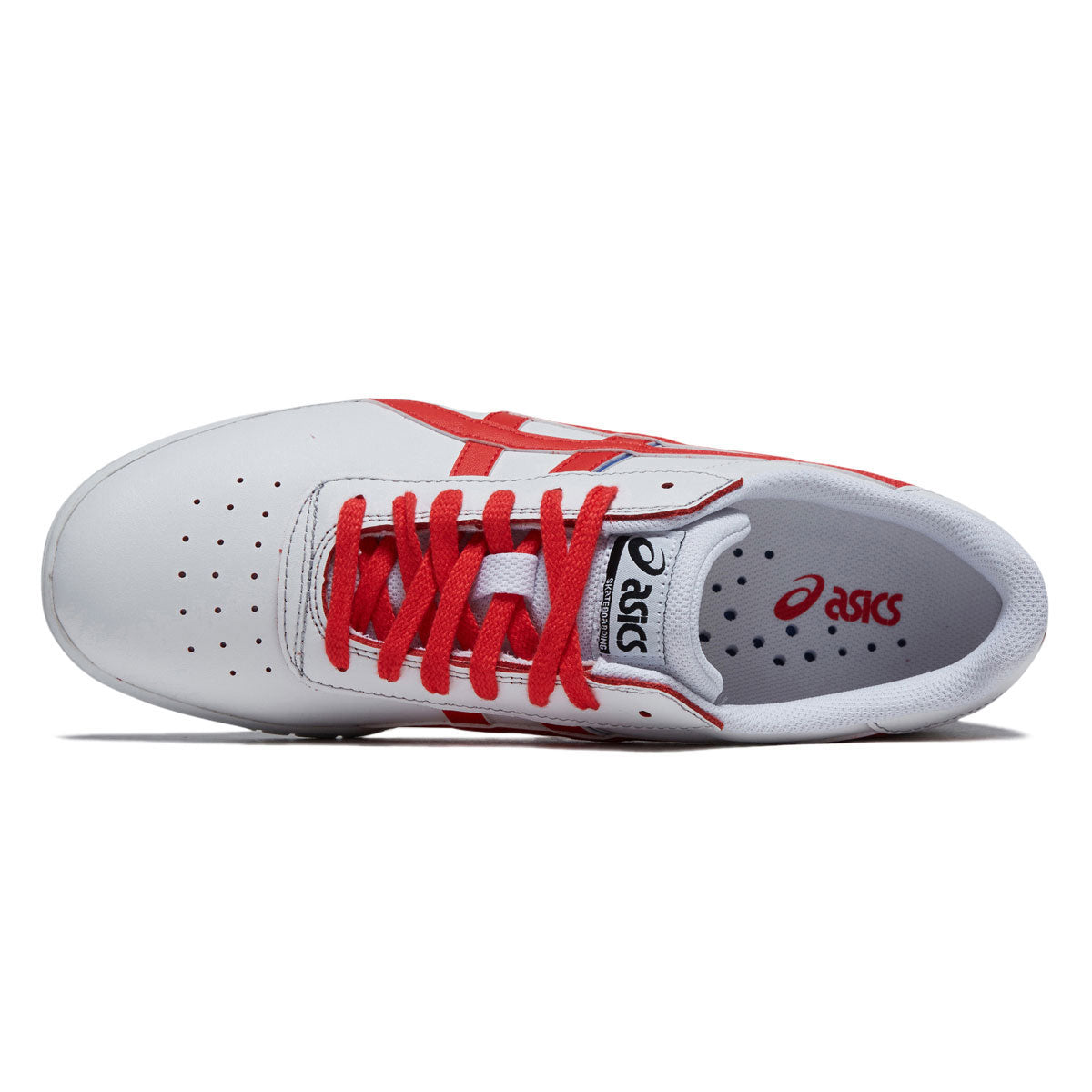 Asics Gel-Vickka Pro Shoes - White/Electric Red image 3