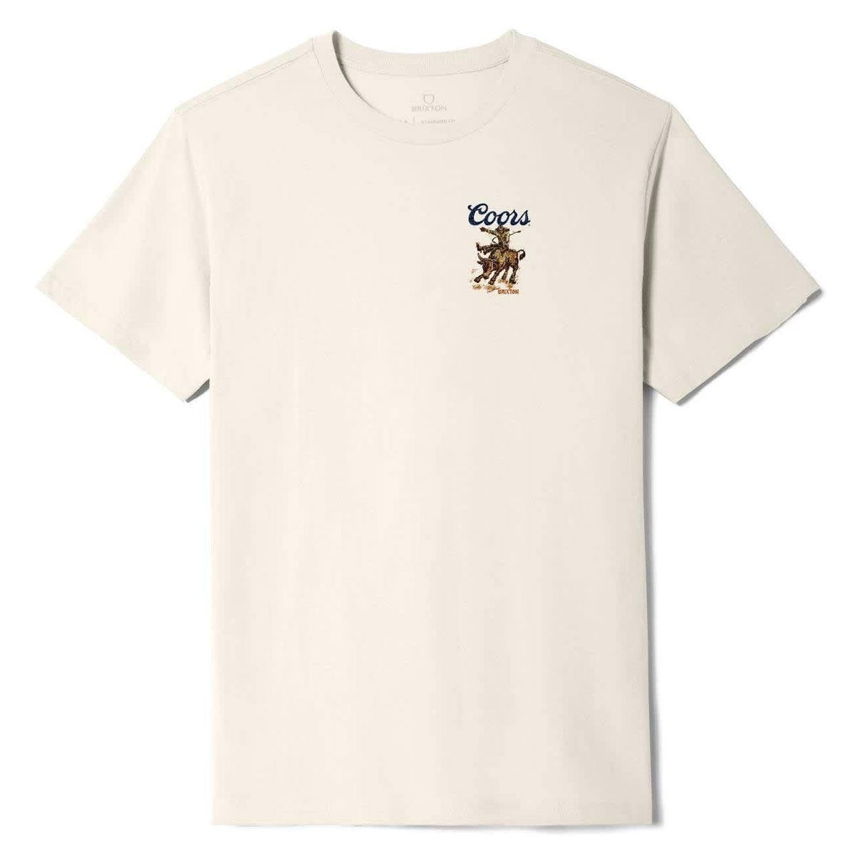 Brixton x Coors Bound T-Shirt - Cream image 2