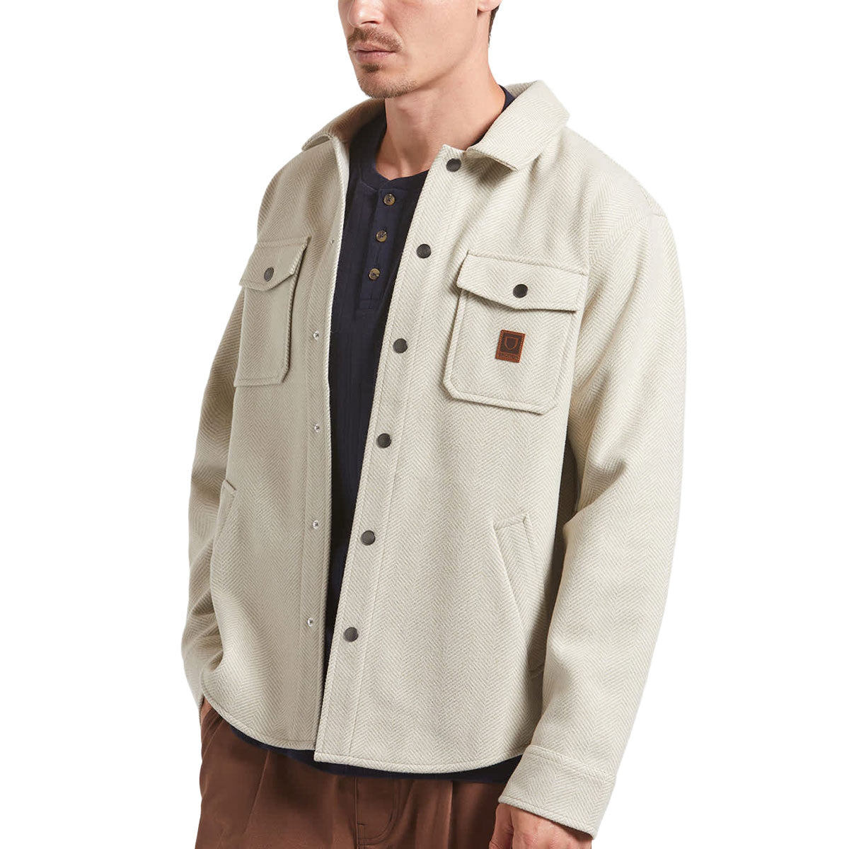 Brixton Durham Brushed Jacket - Brushed Elm image 1