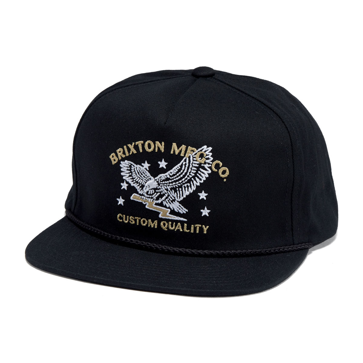 Brixton Lamont Mp Snapback Hat - Black image 1
