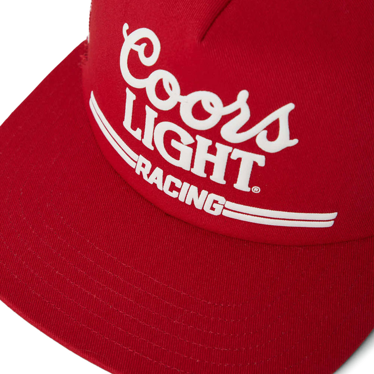 Brixton x Coors Light Racing Mp Trucker Hat - Coors Red/White image 3