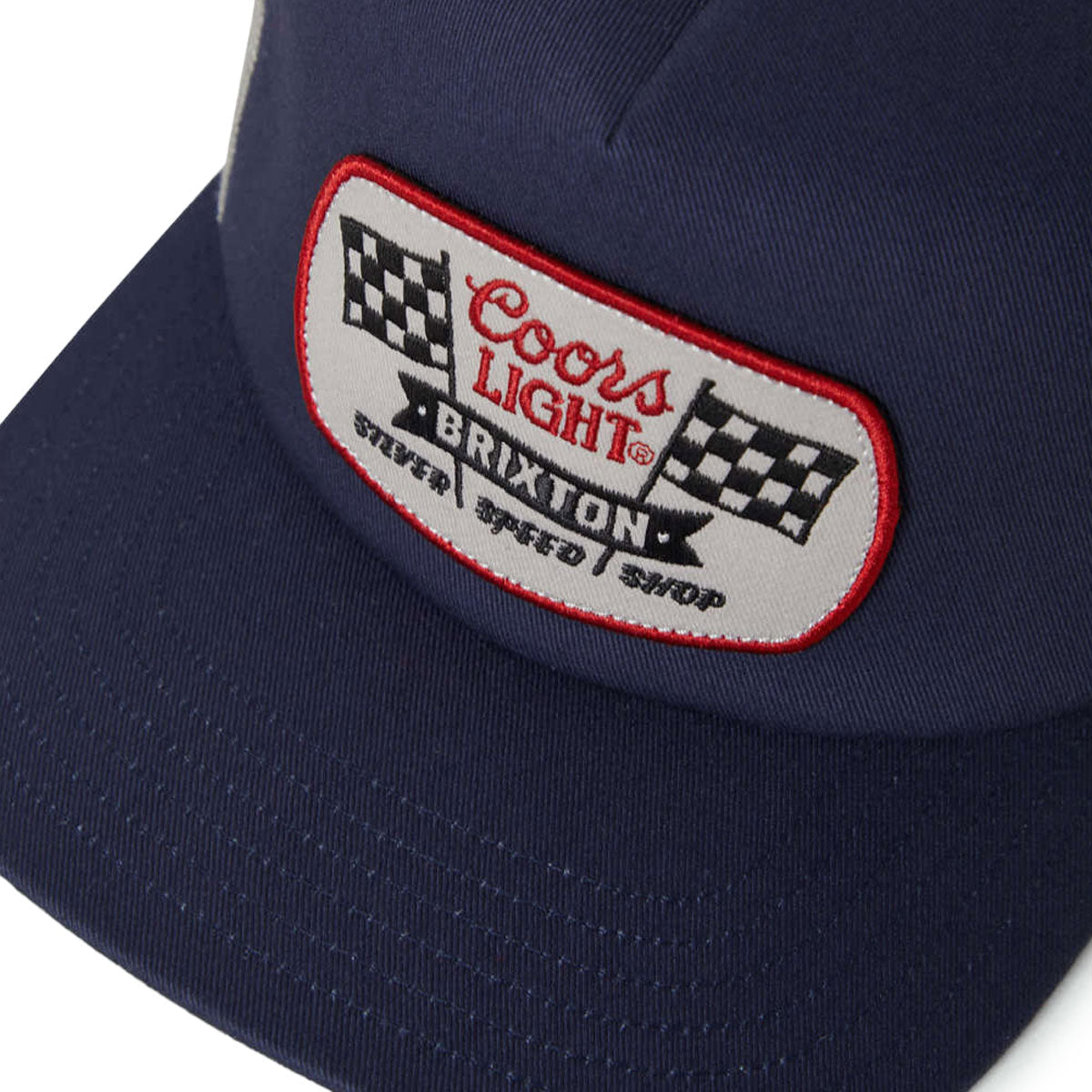 Brixton x Coors Light Pit Stop Mp Trucker Hat - Coors Navy/Silver image 3