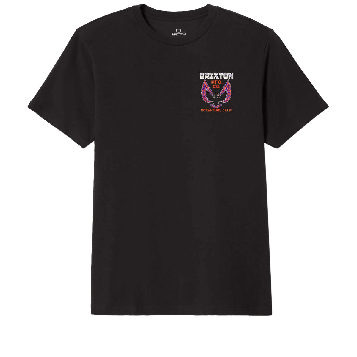 Brixton Garvey Tailored T-Shirt - Black image 2