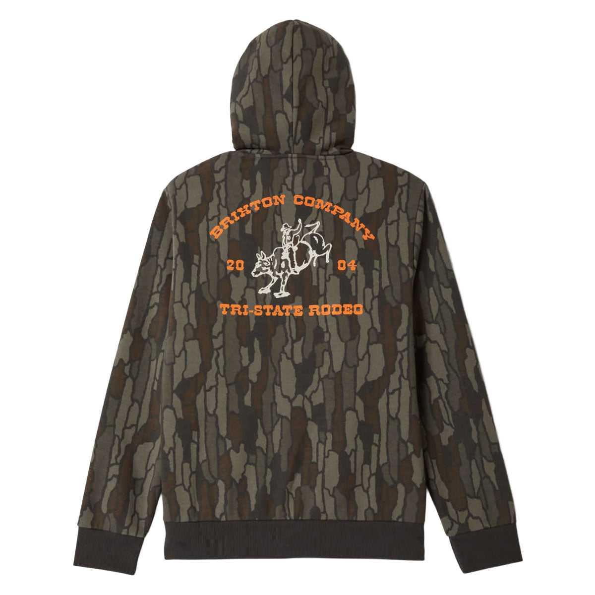 Brixton Danforth Hoodie - Bark Camo image 2
