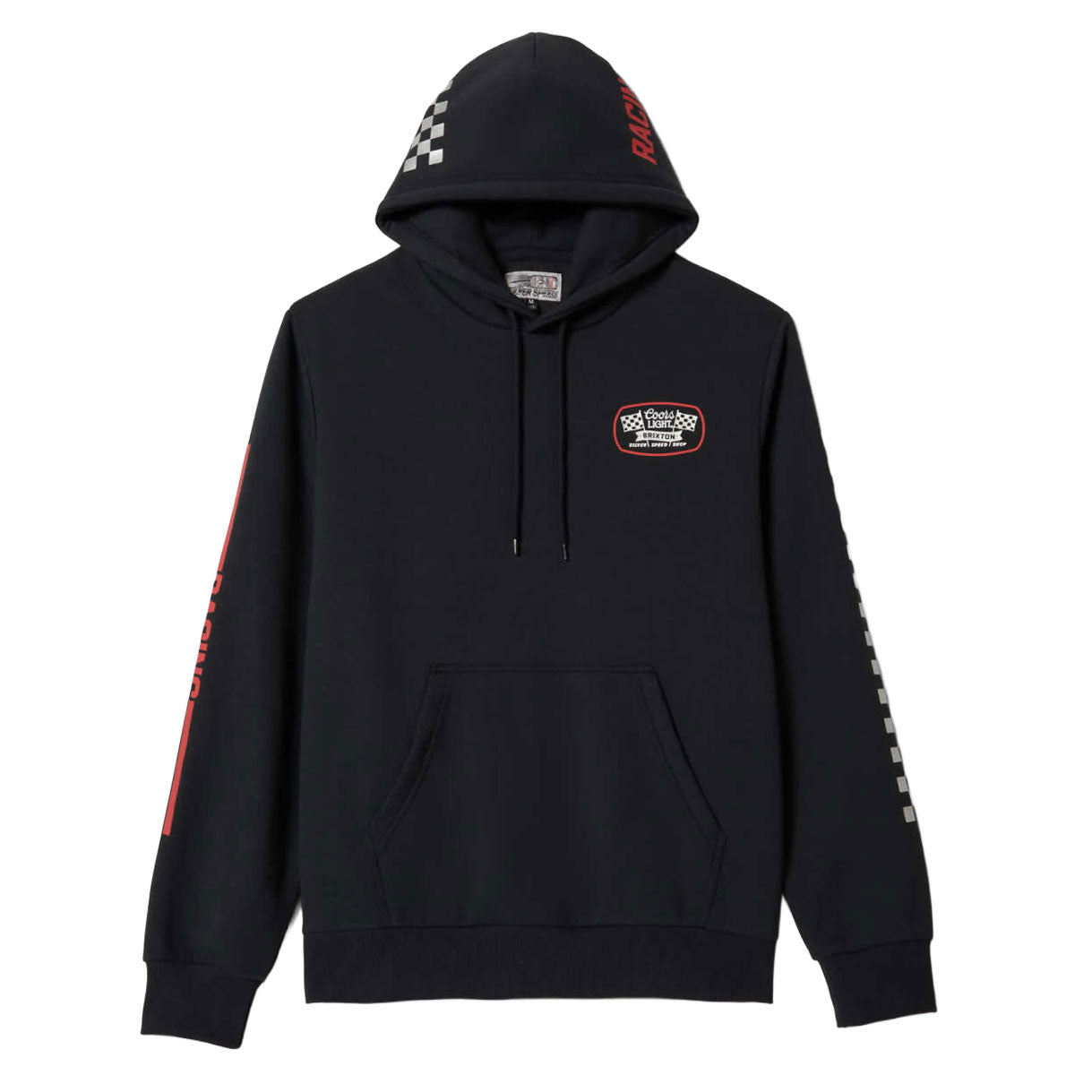 Brixton x Coors Light Pit Stop Hoodie - Black image 1
