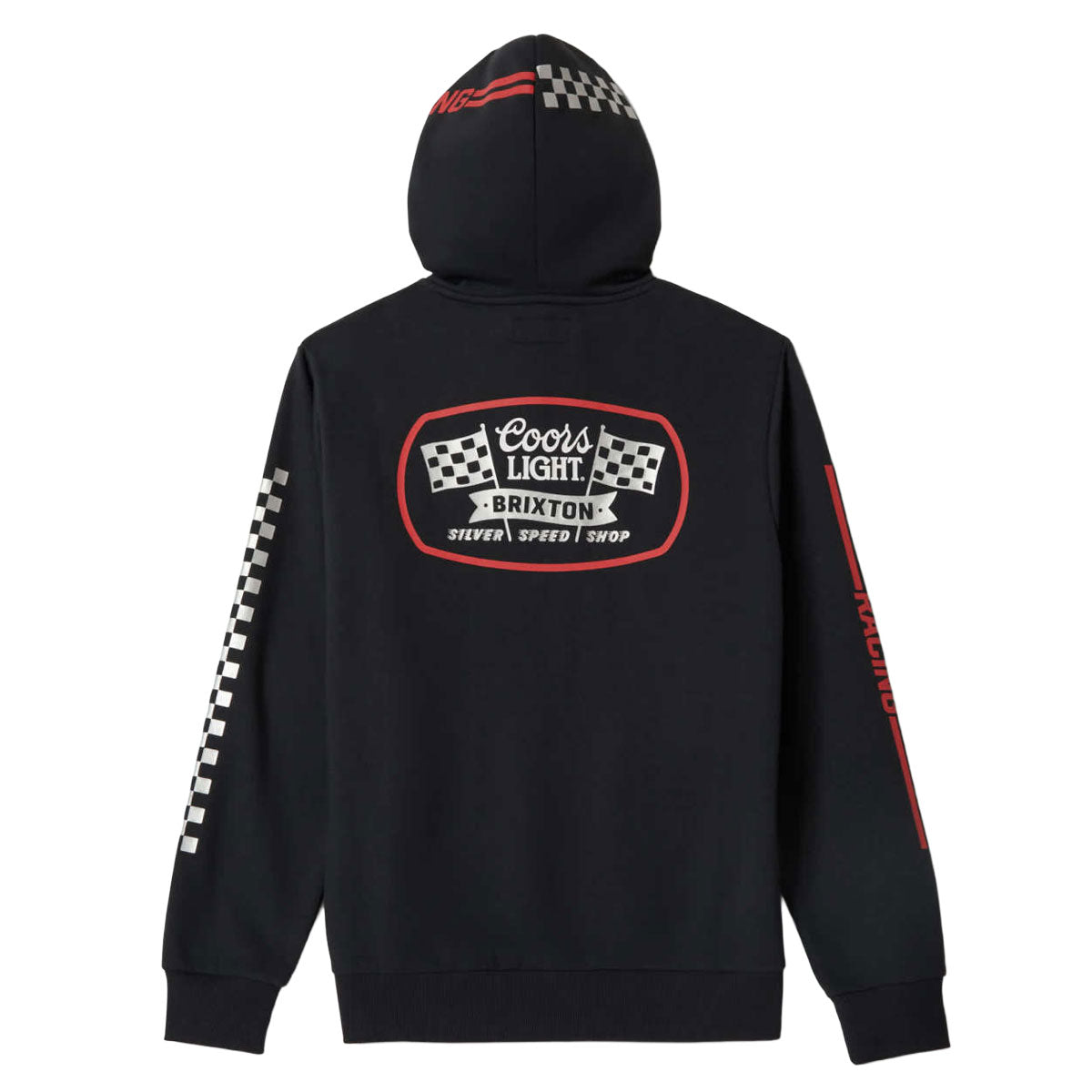 Brixton x Coors Light Pit Stop Hoodie - Black image 2