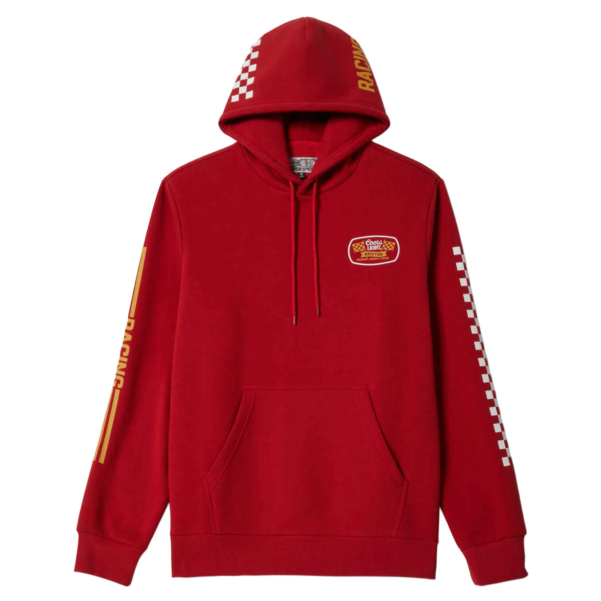 Brixton x Coors Light Pit Stop Hoodie - Coors Red image 1