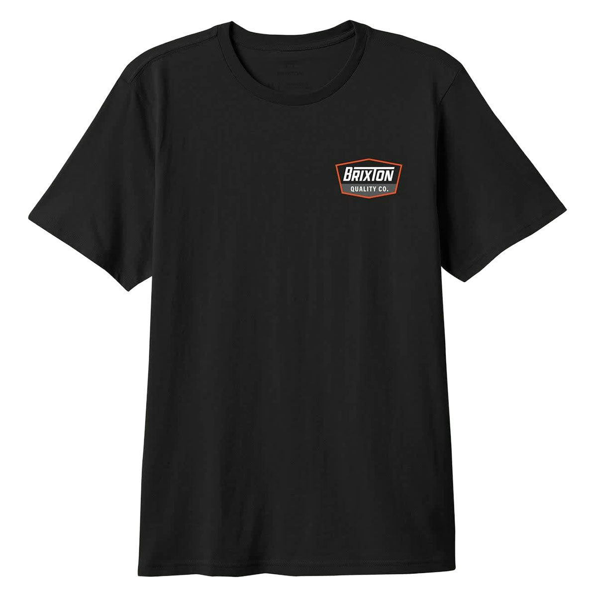 Brixton Regal T-Shirt - Black/Classic Orange/White image 1
