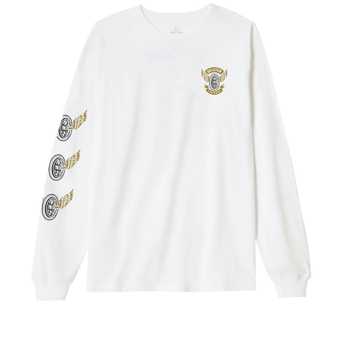 Brixton Payson Long Sleeve T-Shirt - White image 1