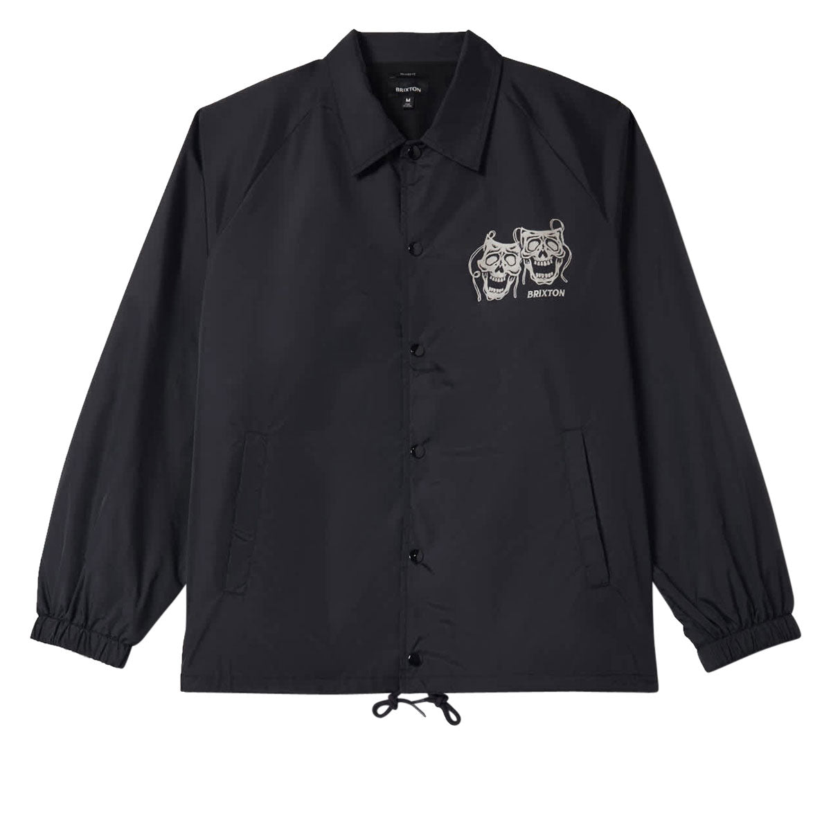 Brixton Watchman Lightweight Coaches Jacket - Black image 3