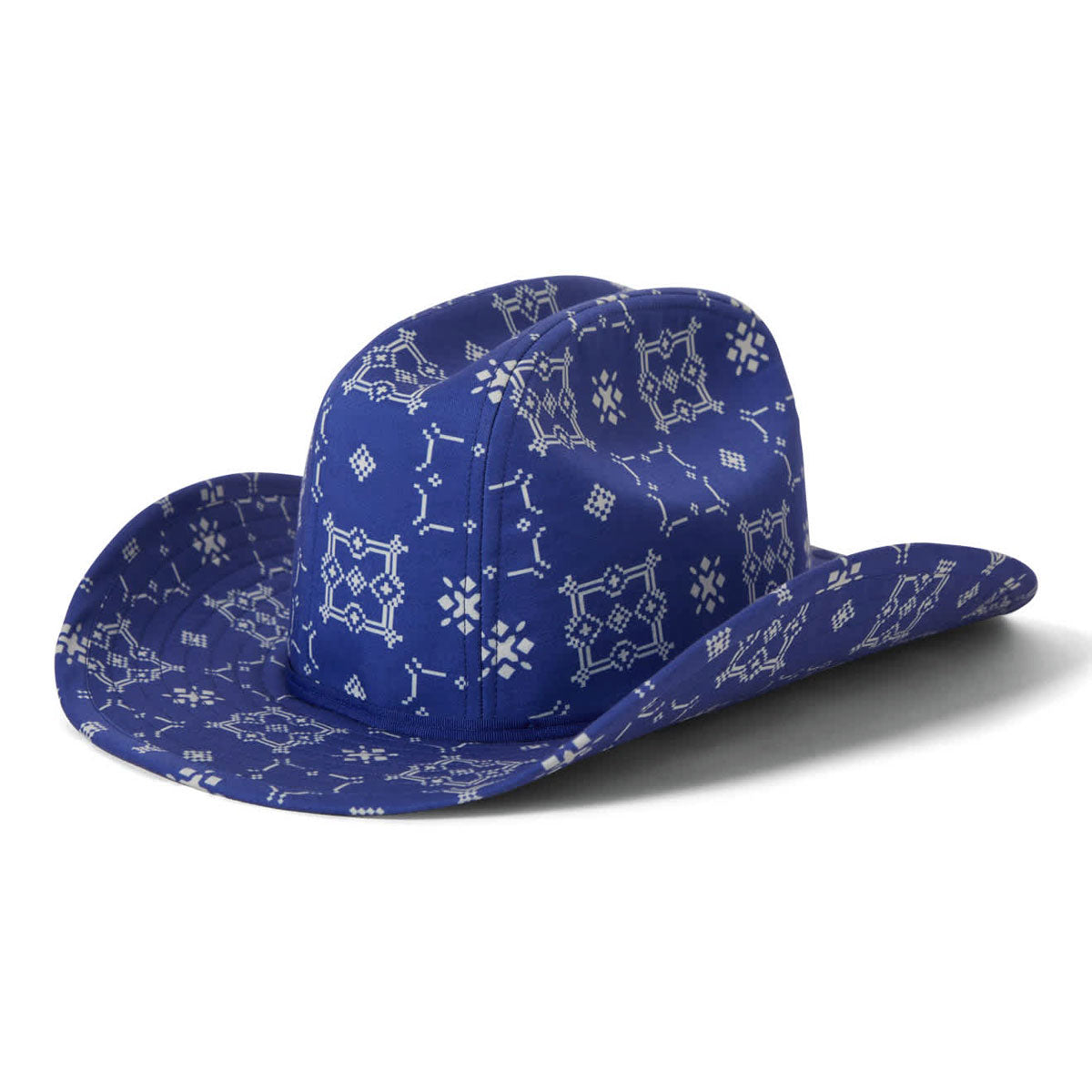 Brixton Odessa Cowboy Hat - Sunrise Blue/White image 1