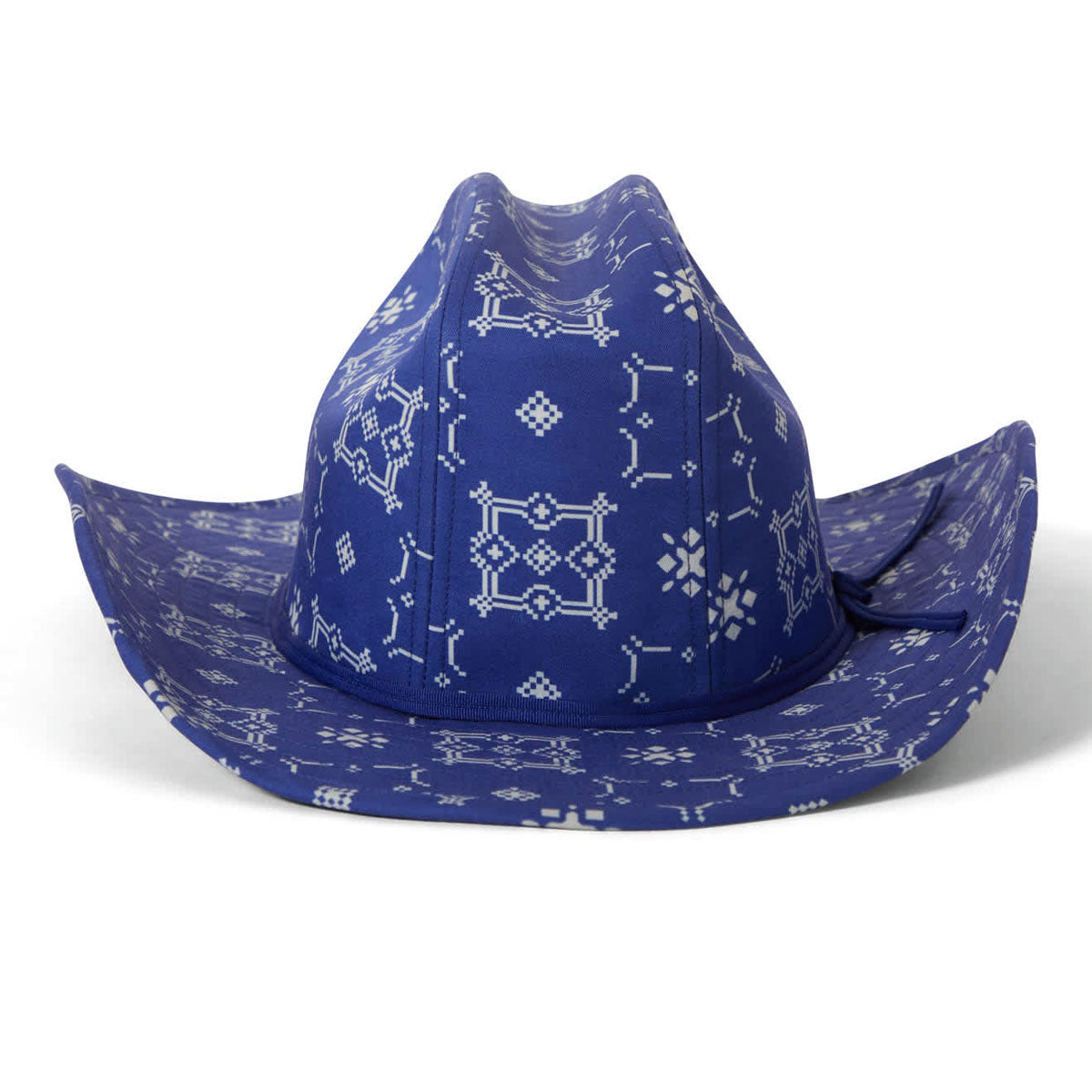 Brixton Odessa Cowboy Hat - Sunrise Blue/White image 2