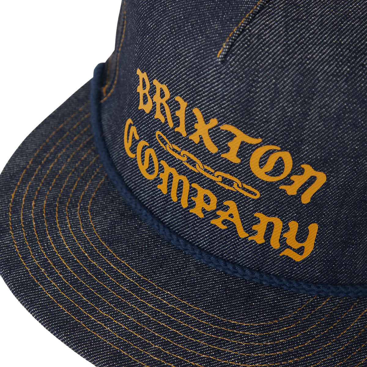 Brixton Chains Netplus HP Trucker Hat - Dark Denim/Navy image 3