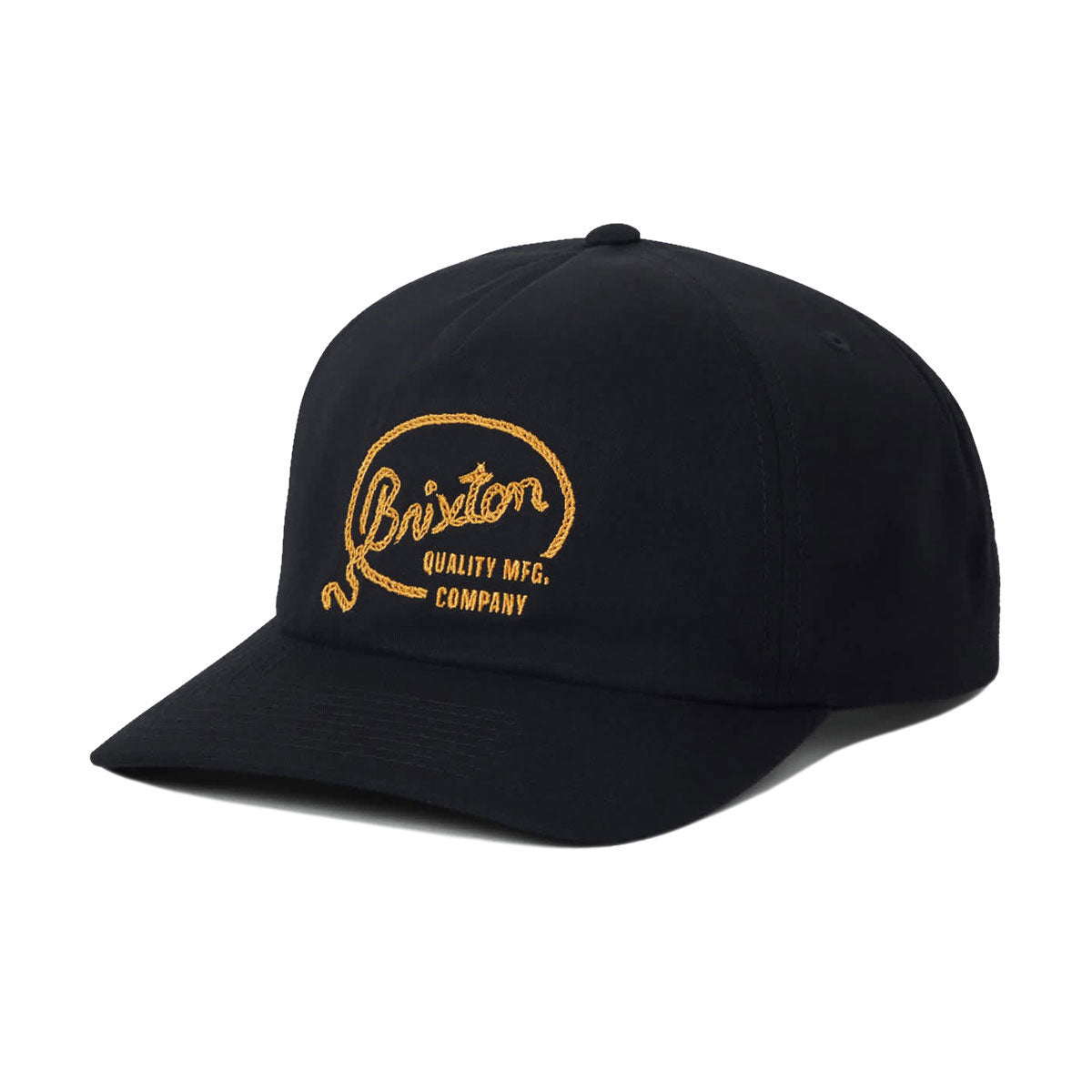 Brixton Gallatin MP Snapback Hat - Black image 1