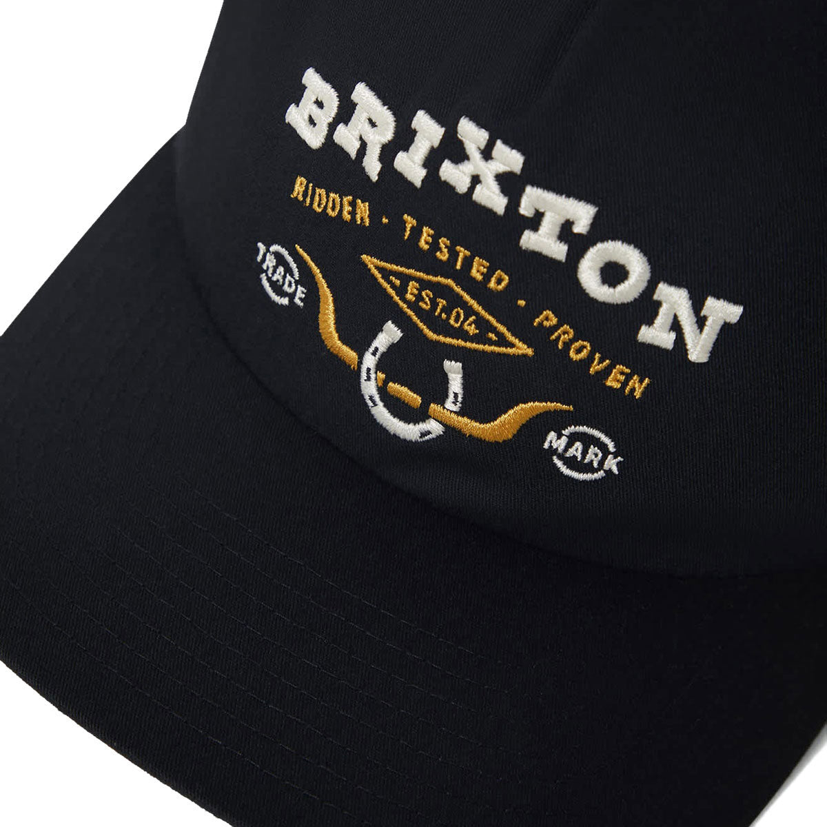 Brixton Beekman MP Snapback Hat - Black image 3