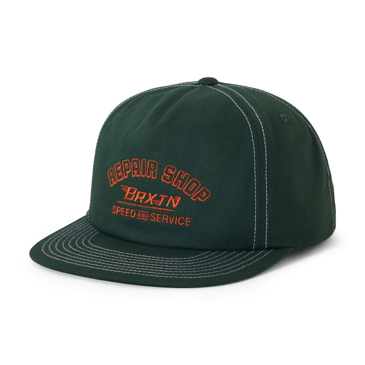 Brixton Repair Shop HP Snapback Hat - Primal Green image 1
