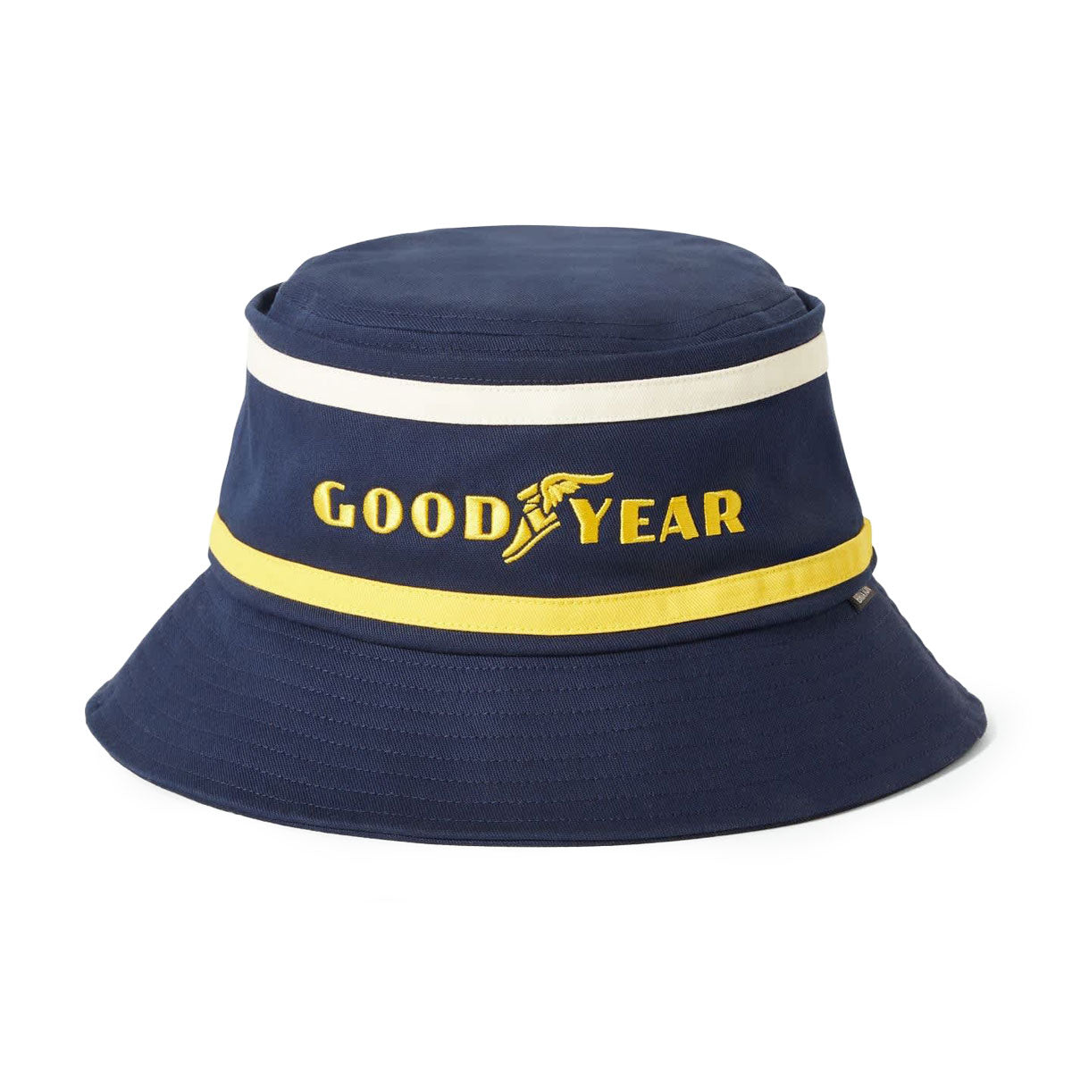 Brixton x Goodyear Service Bucket Hat - Navy image 1