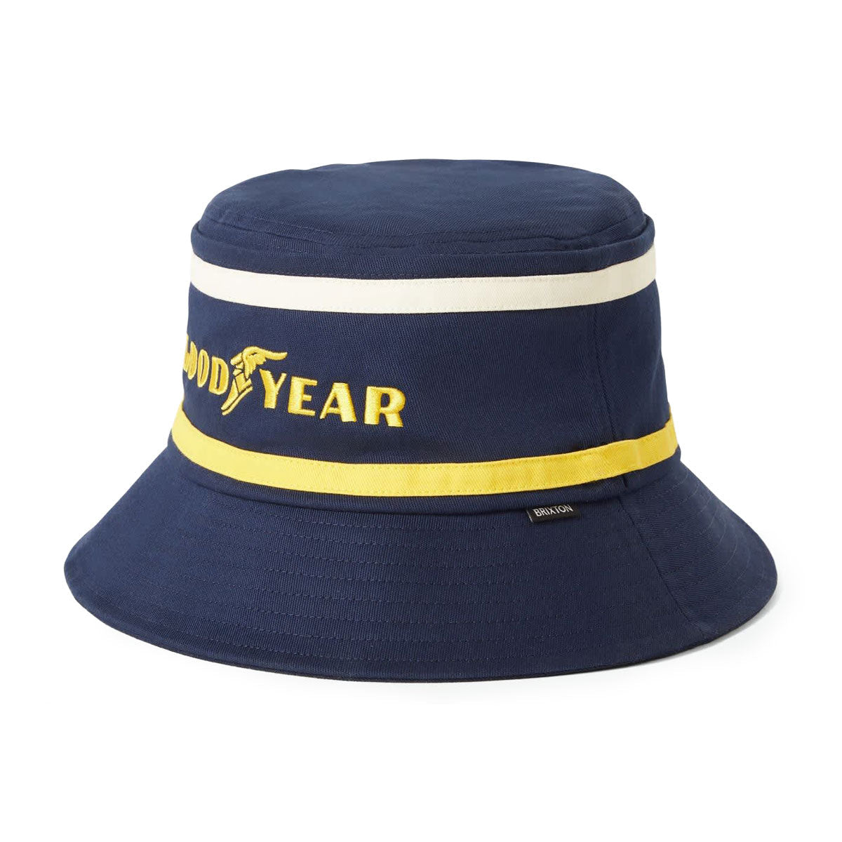 Brixton x Goodyear Service Bucket Hat - Navy image 2