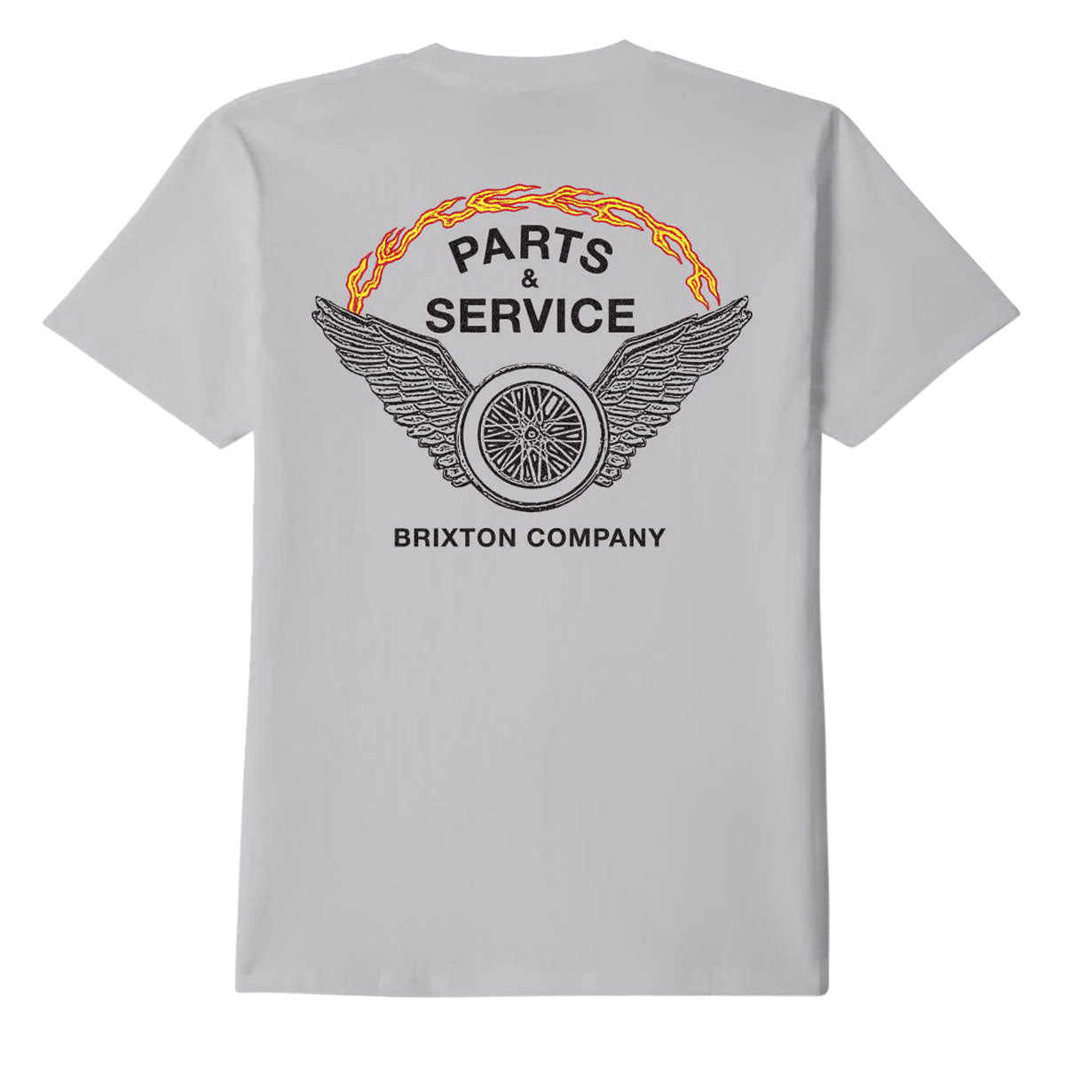 Brixton Leeway T-Shirt - Pebble Stone Worn Wash image 1