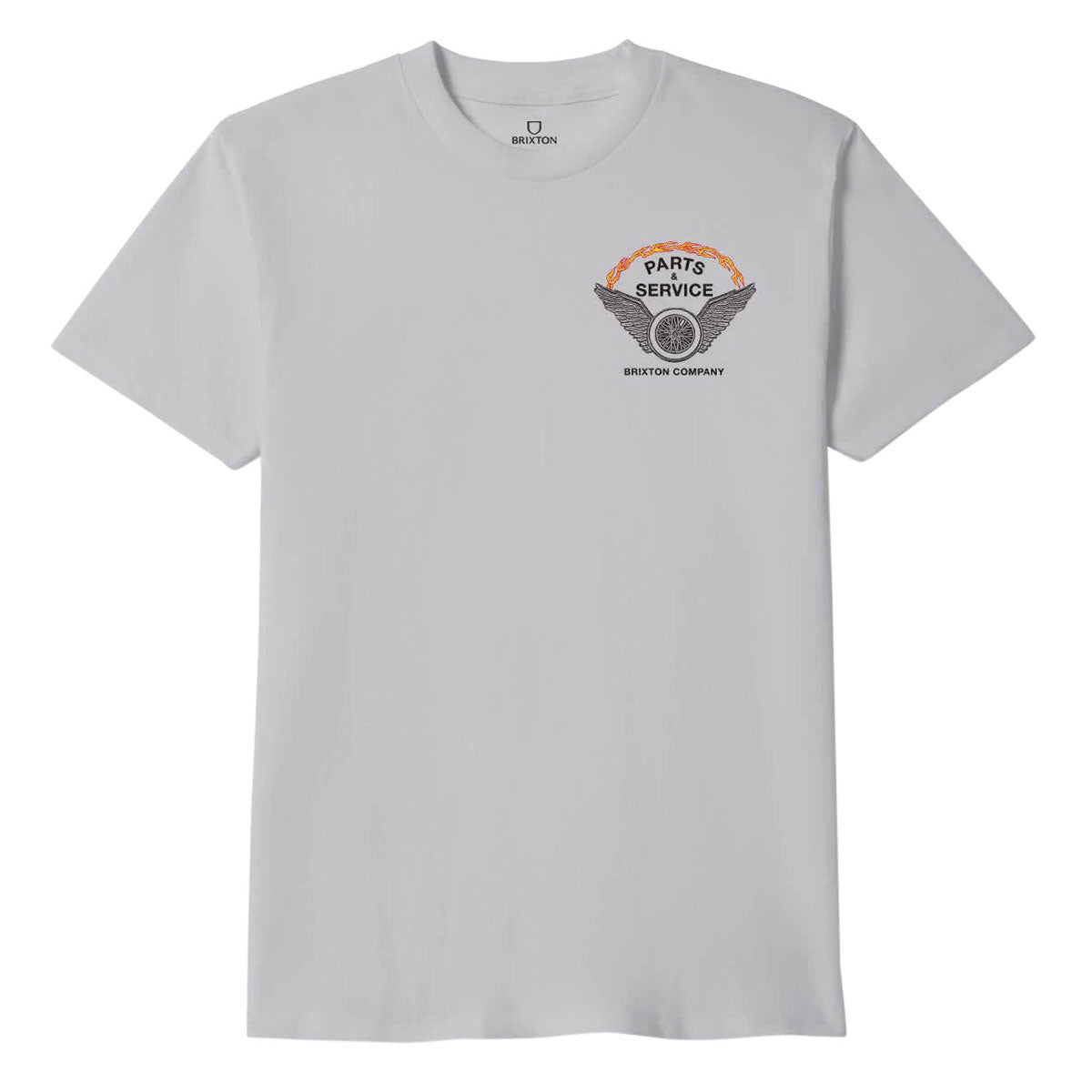 Brixton Leeway T-Shirt - Pebble Stone Worn Wash image 2