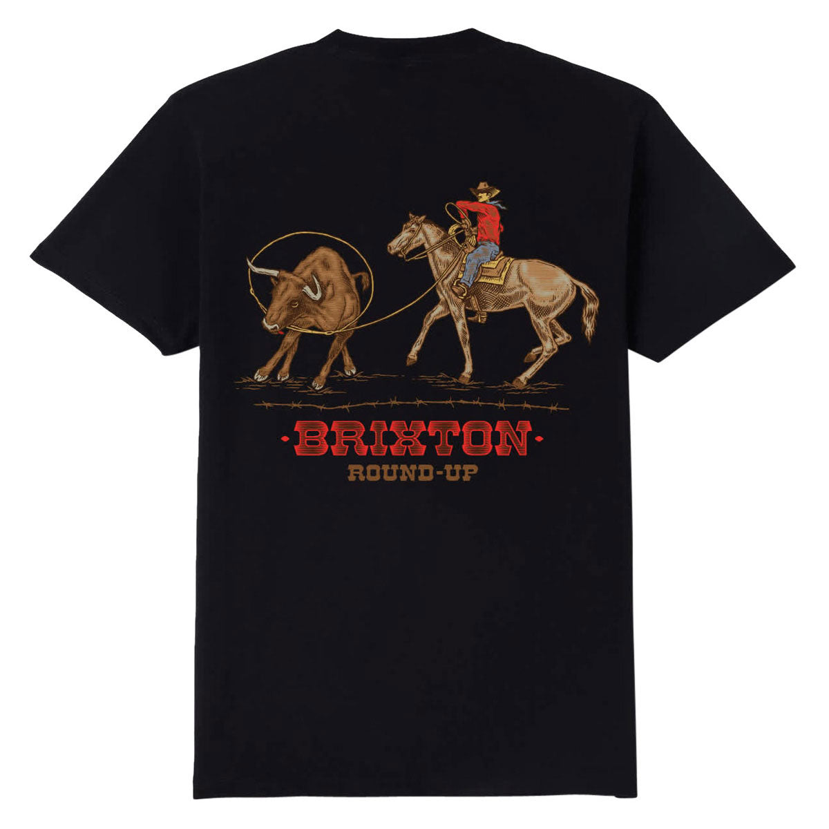 Brixton Hutchins T-Shirt - Black image 1