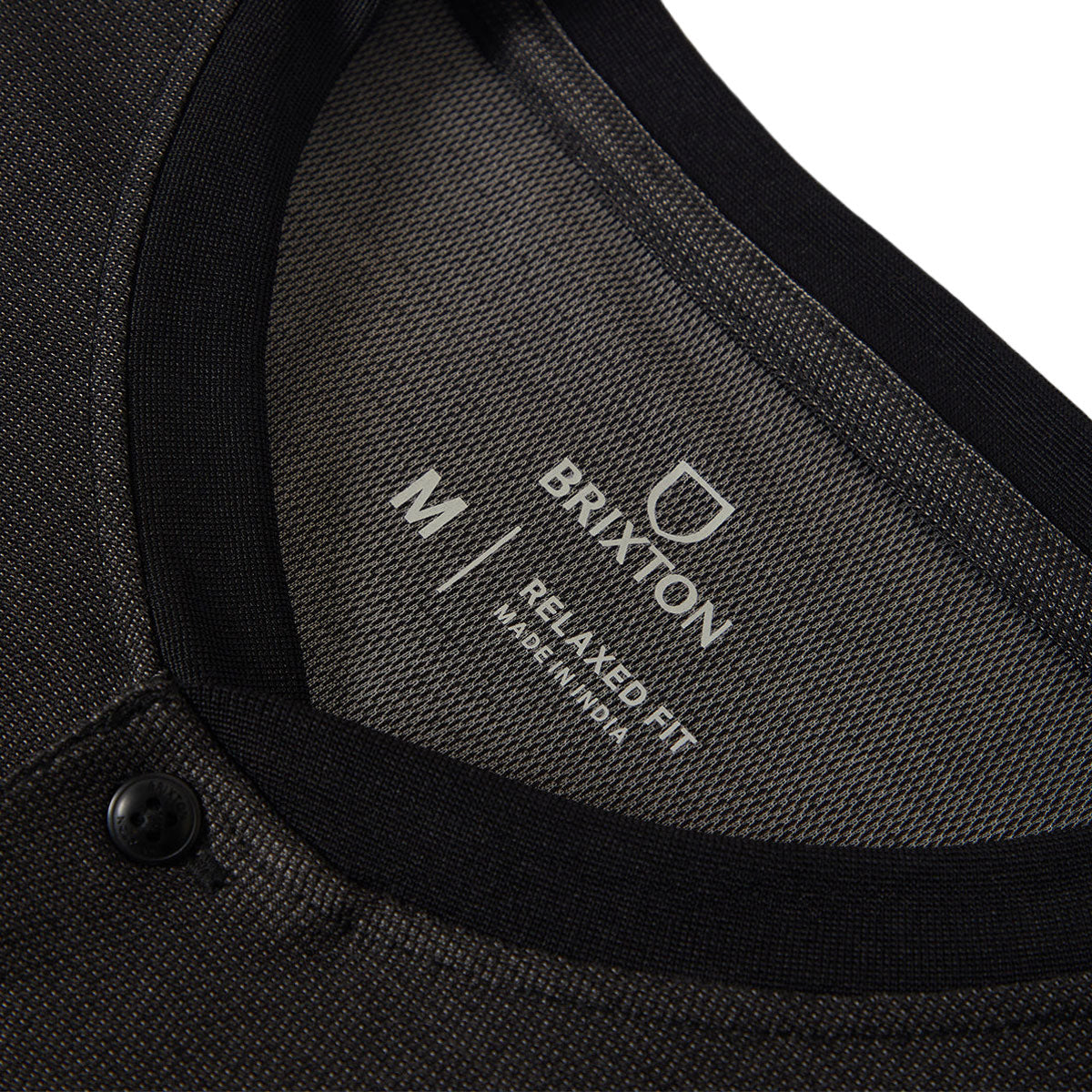 Brixton Journey Henley Shirt - Black image 4