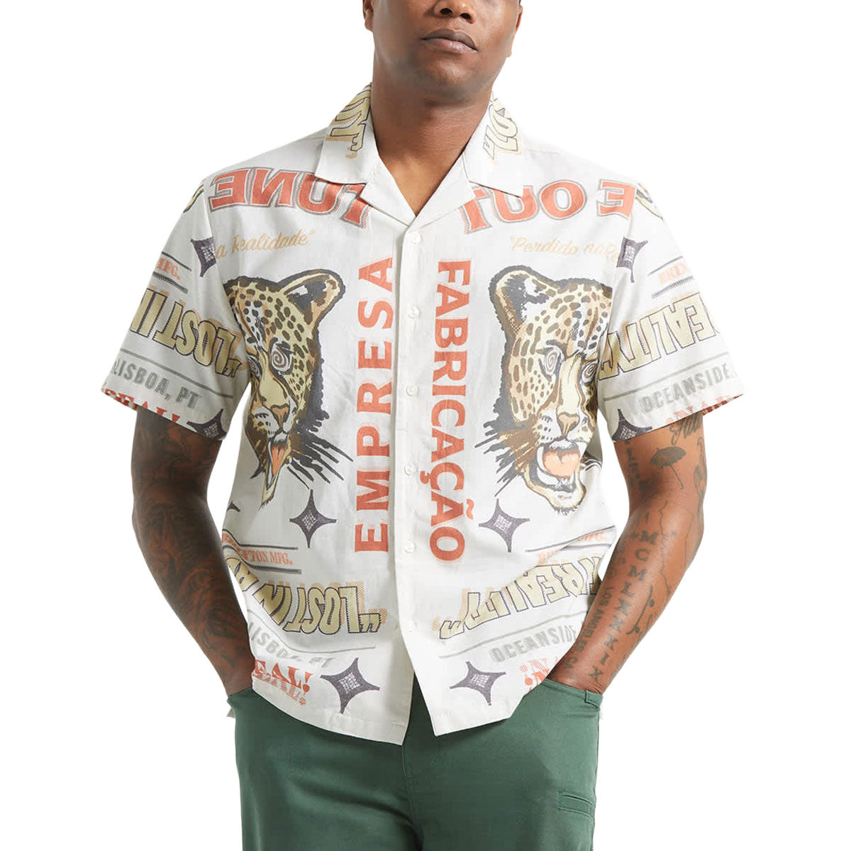 Brixton Getaway Shirt - Lost In Reality Print image 2