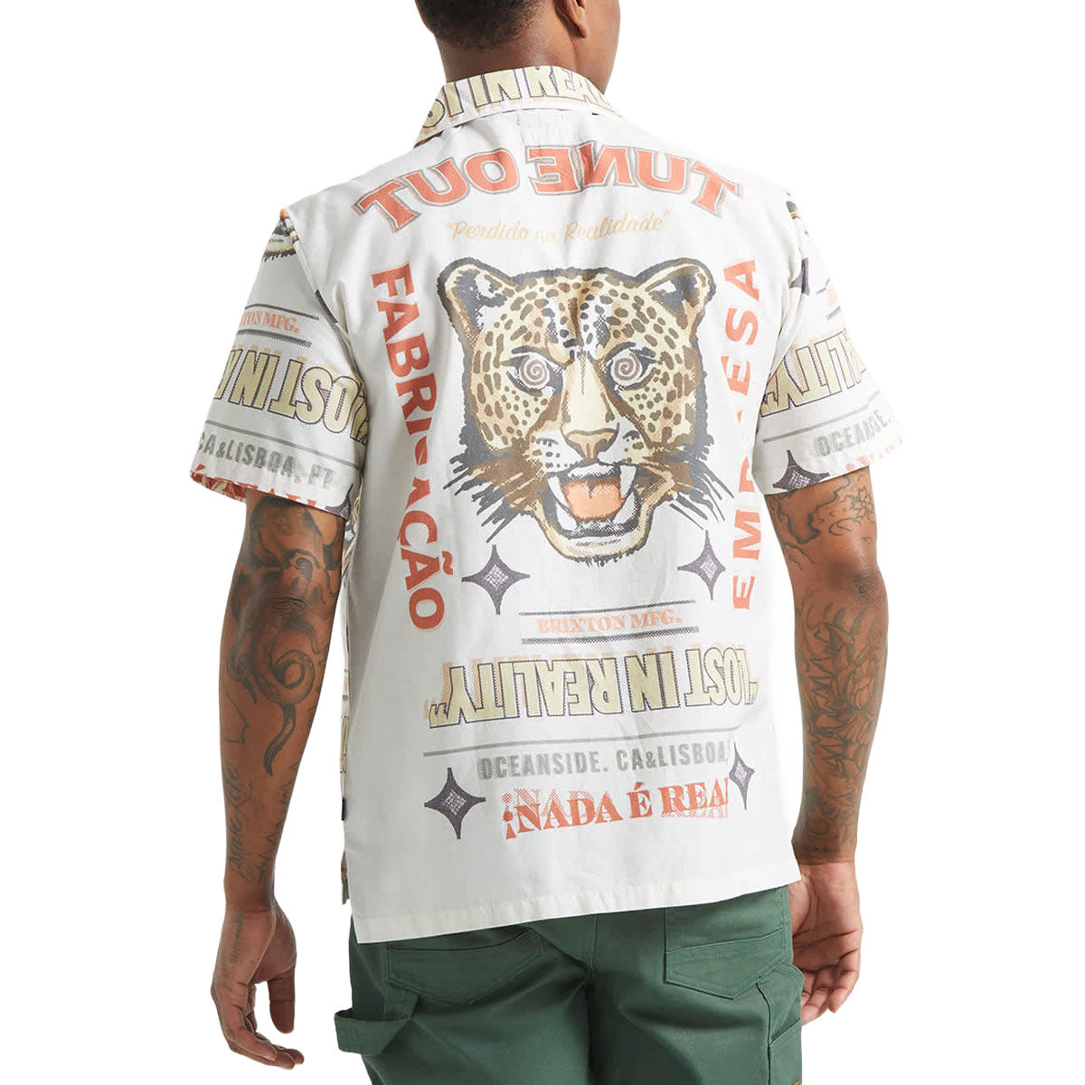 Brixton Getaway Shirt - Lost In Reality Print image 3