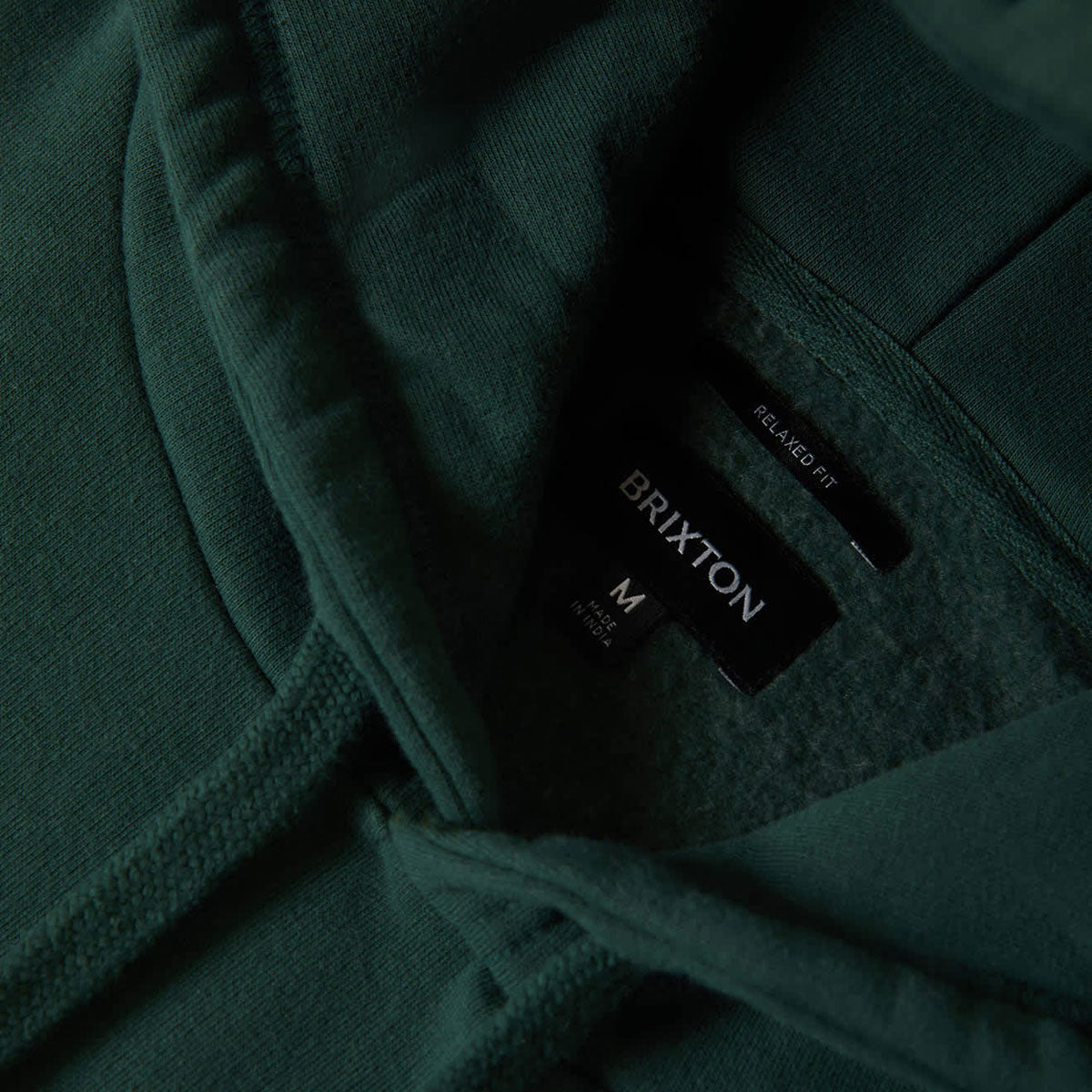 Brixton Predator Relaxed Hoodie - Primal Green Worn Wash image 4